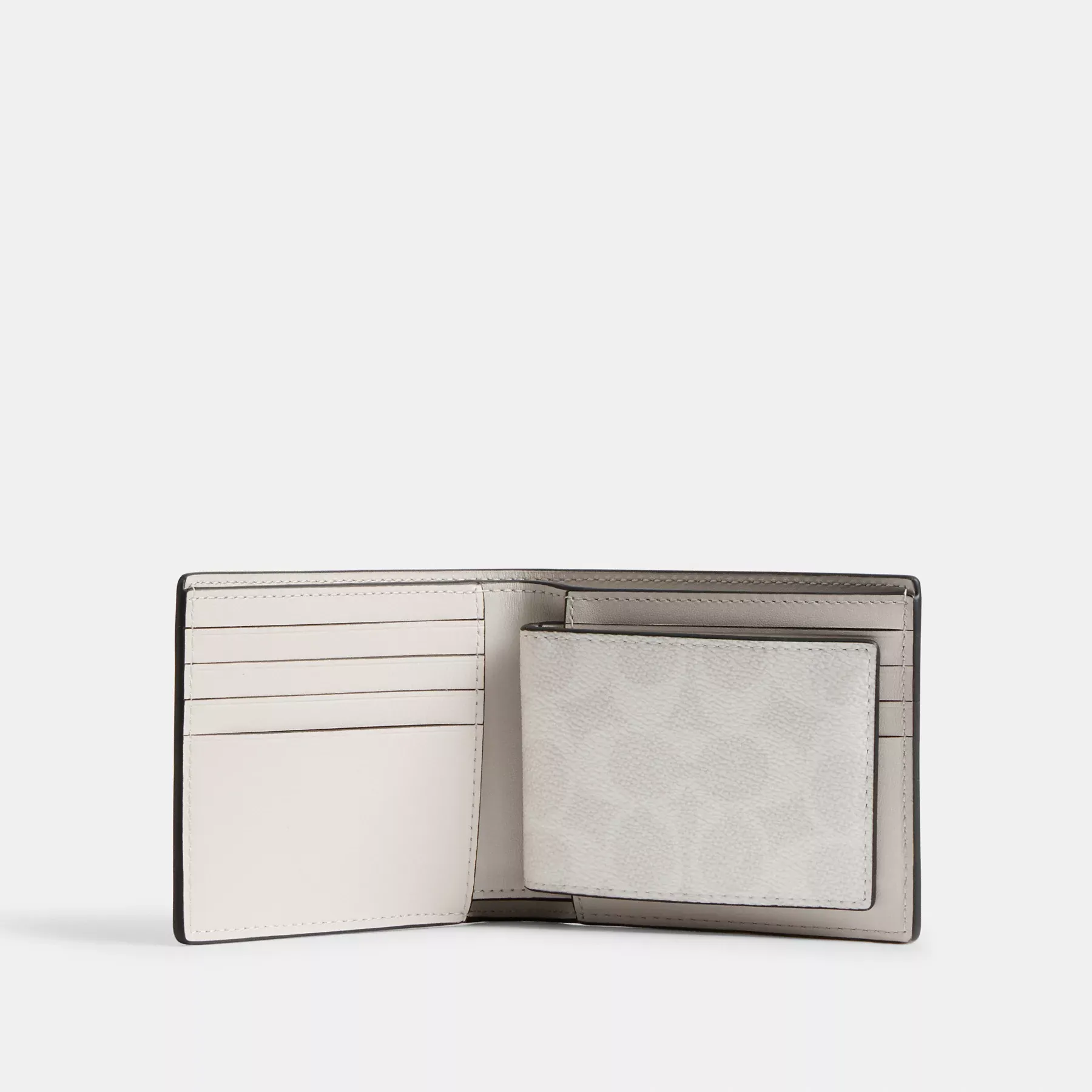 3-In-1 Wallet In Signature Canvas 3-In-1 Wallet In Signature Canvas