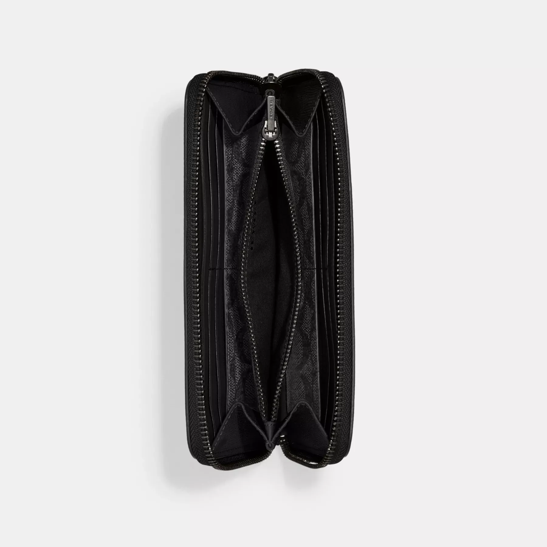 Accordion Wallet With Signature Canvas Interior