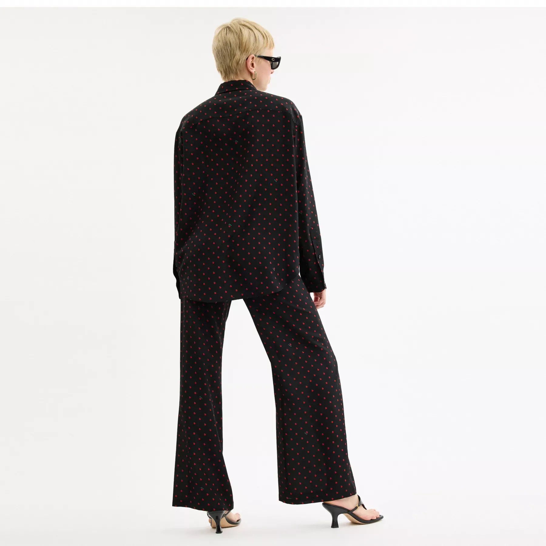 Apple Dot Button Down Shirt Apple Dot Button Down Shirt