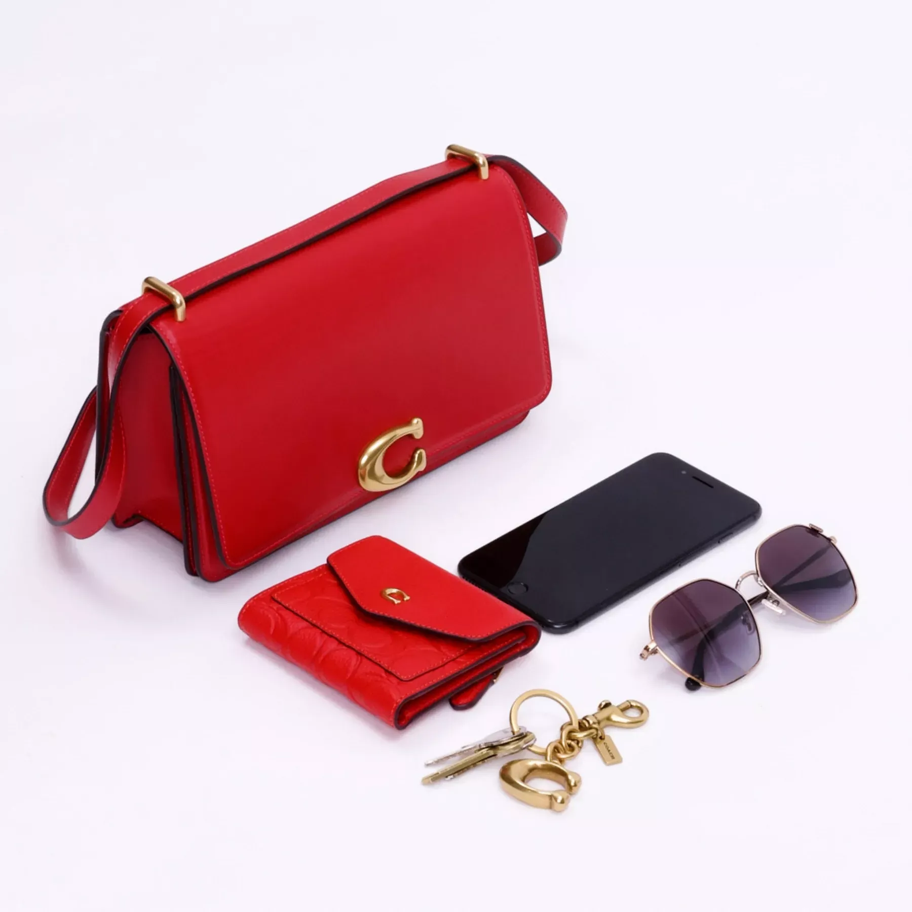 Bandit Shoulder Bag In Signature Textile Jacquard Bandit Shoulder Bag In Signature Textile Jacquard