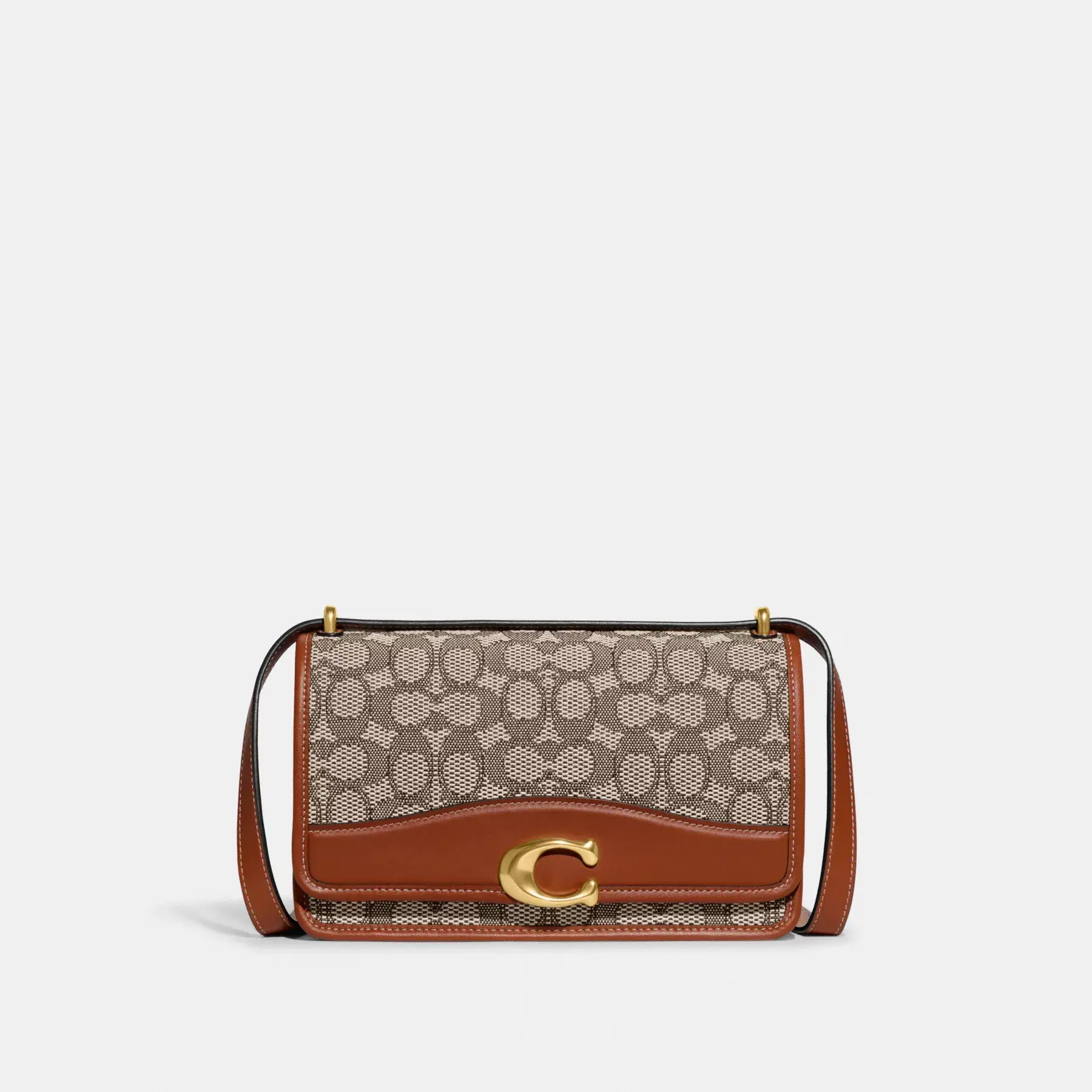 Bandit Shoulder Bag In Signature Textile Jacquard