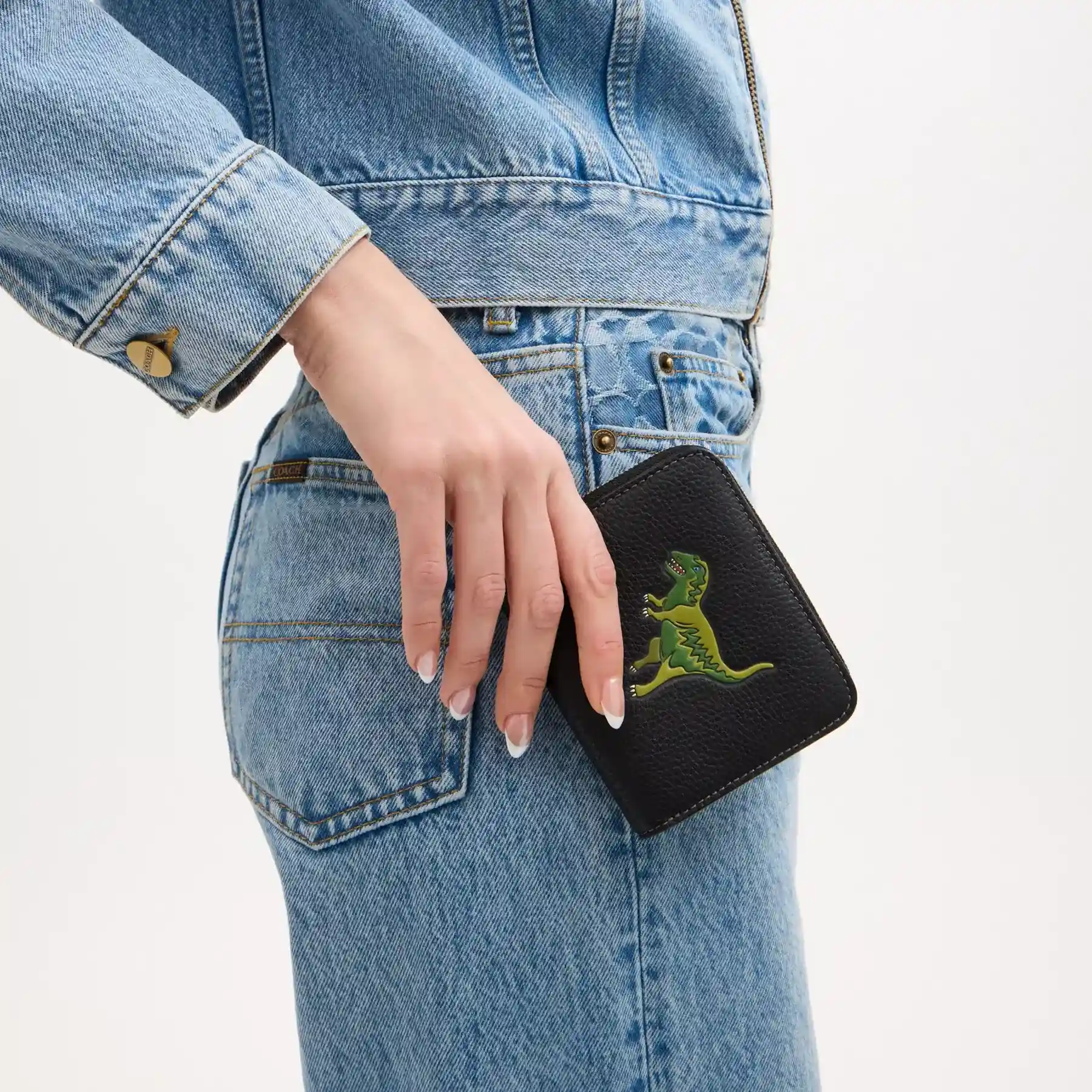Billfold Wallet With Rexy Print Billfold Wallet With Rexy Print
