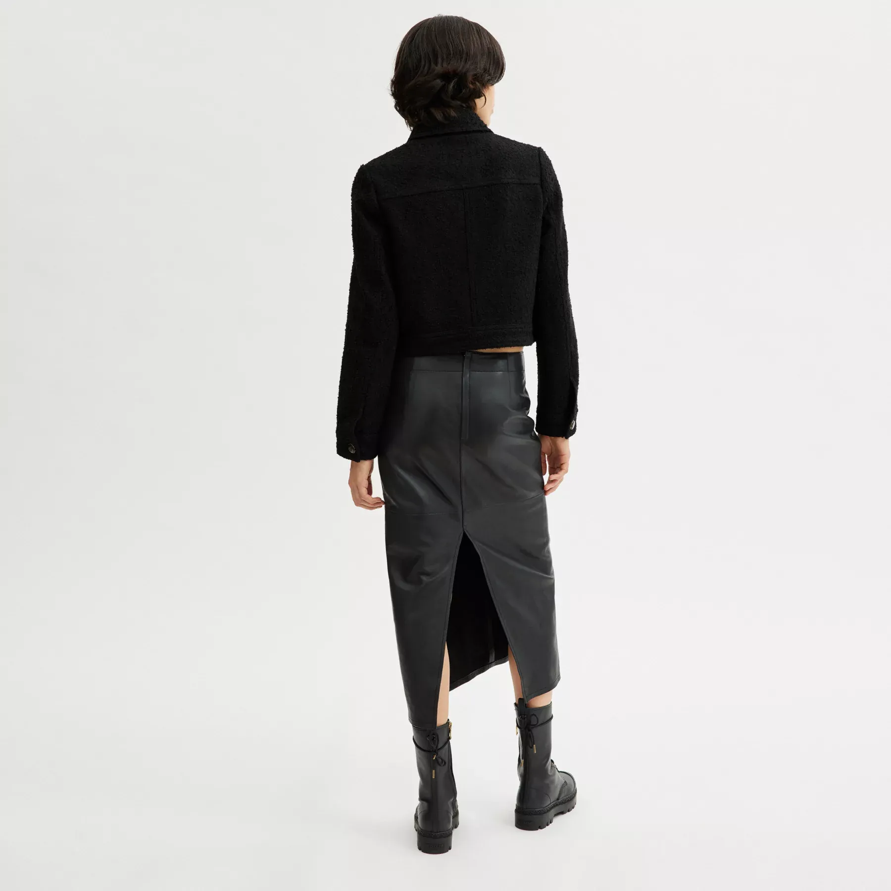 Boucle Shrunken Jacket Boucle Shrunken Jacket