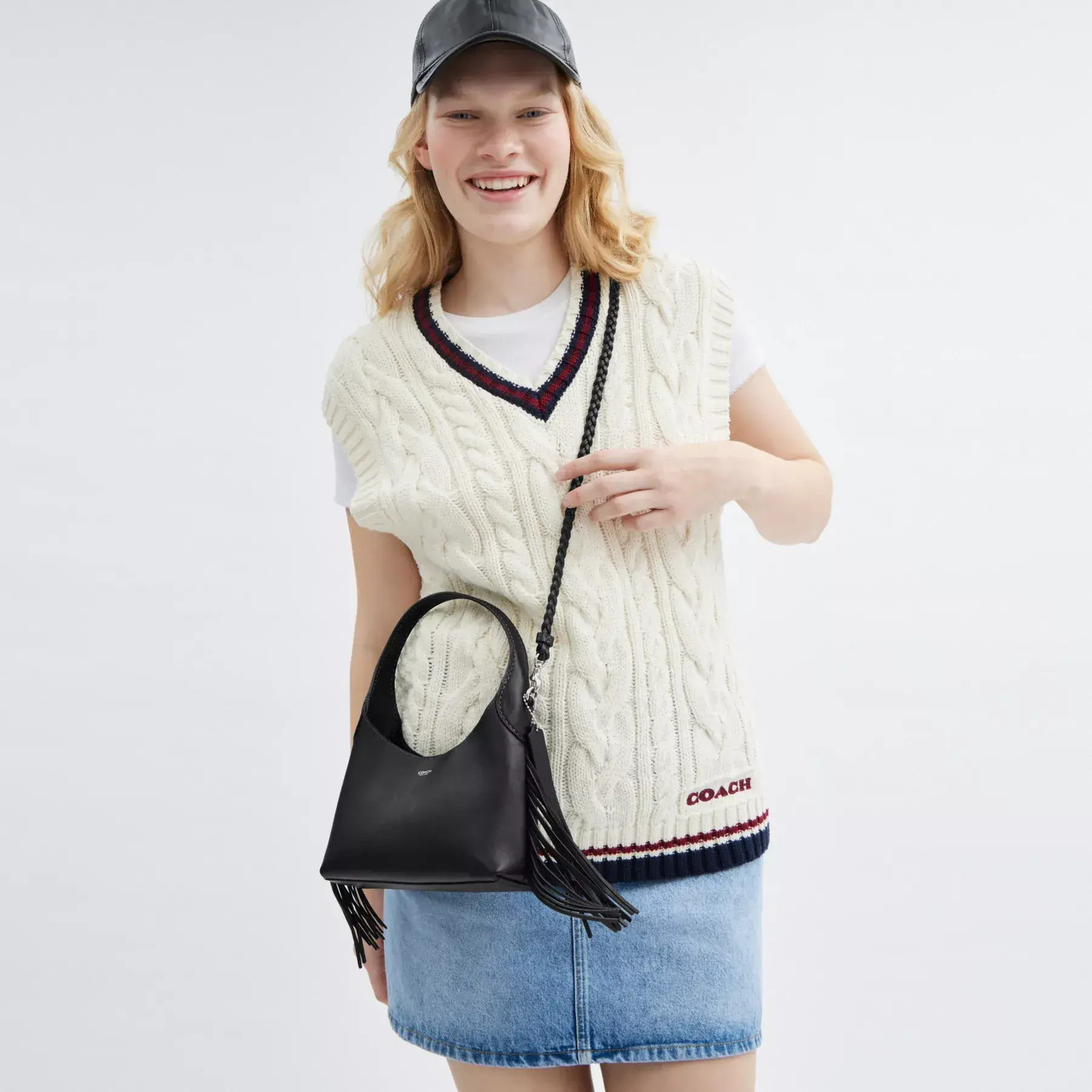 Brooklyn Shoulder Bag 23 With Fringe Brooklyn Shoulder Bag 23 With Fringe