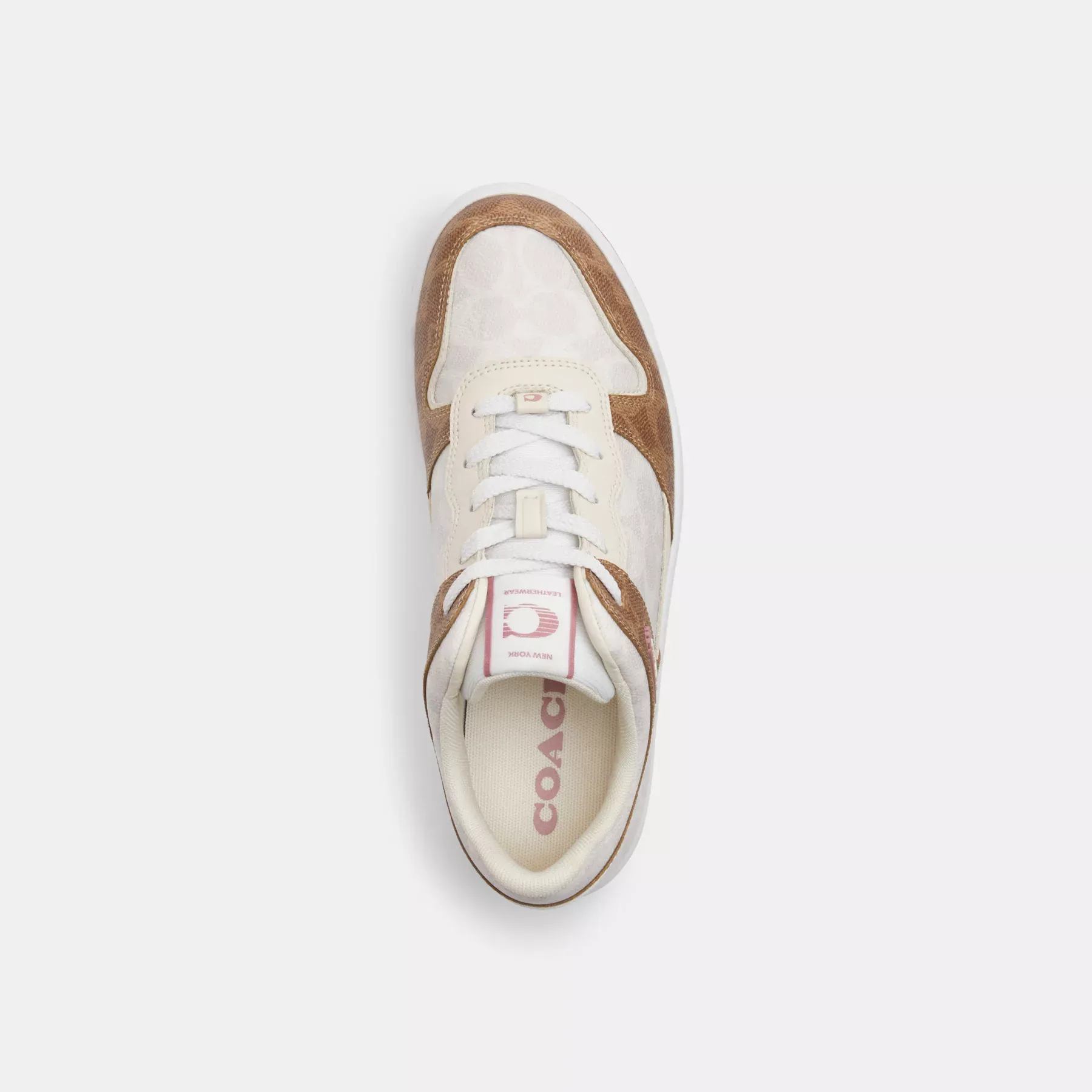 C201 Low Top Sneaker In Signature Canvas C201 Low Top Sneaker In Signature Canvas