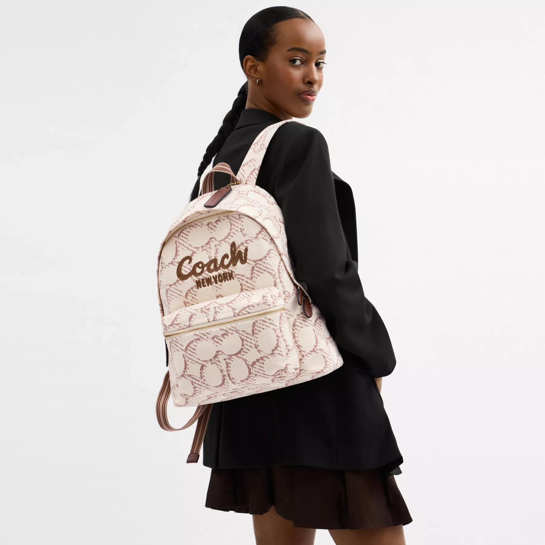 Cargo Backpack With Signature Canvas Cargo Backpack With Signature Canvas