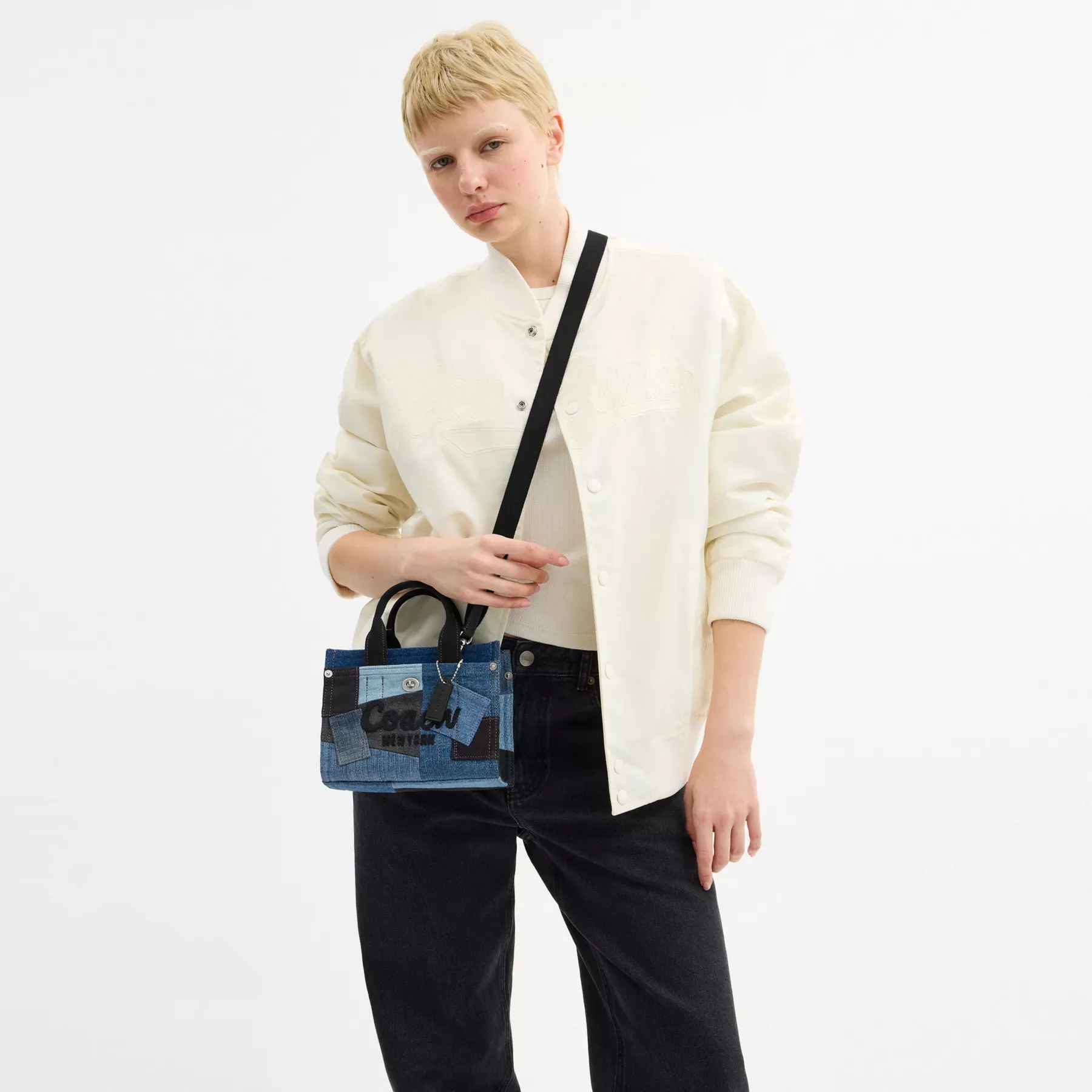 Cargo Tote Bag 20 With Patchwork Cargo Tote Bag 20 With Patchwork