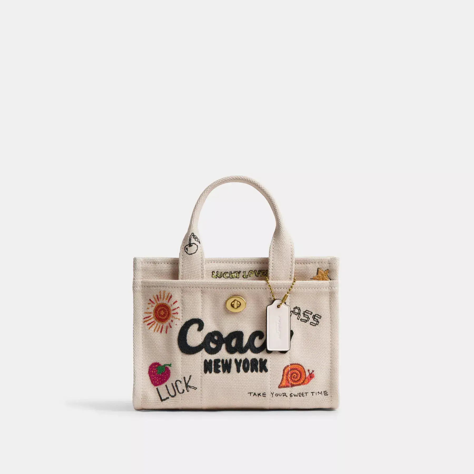 Cargo Tote Bag 20 With Sketch Print