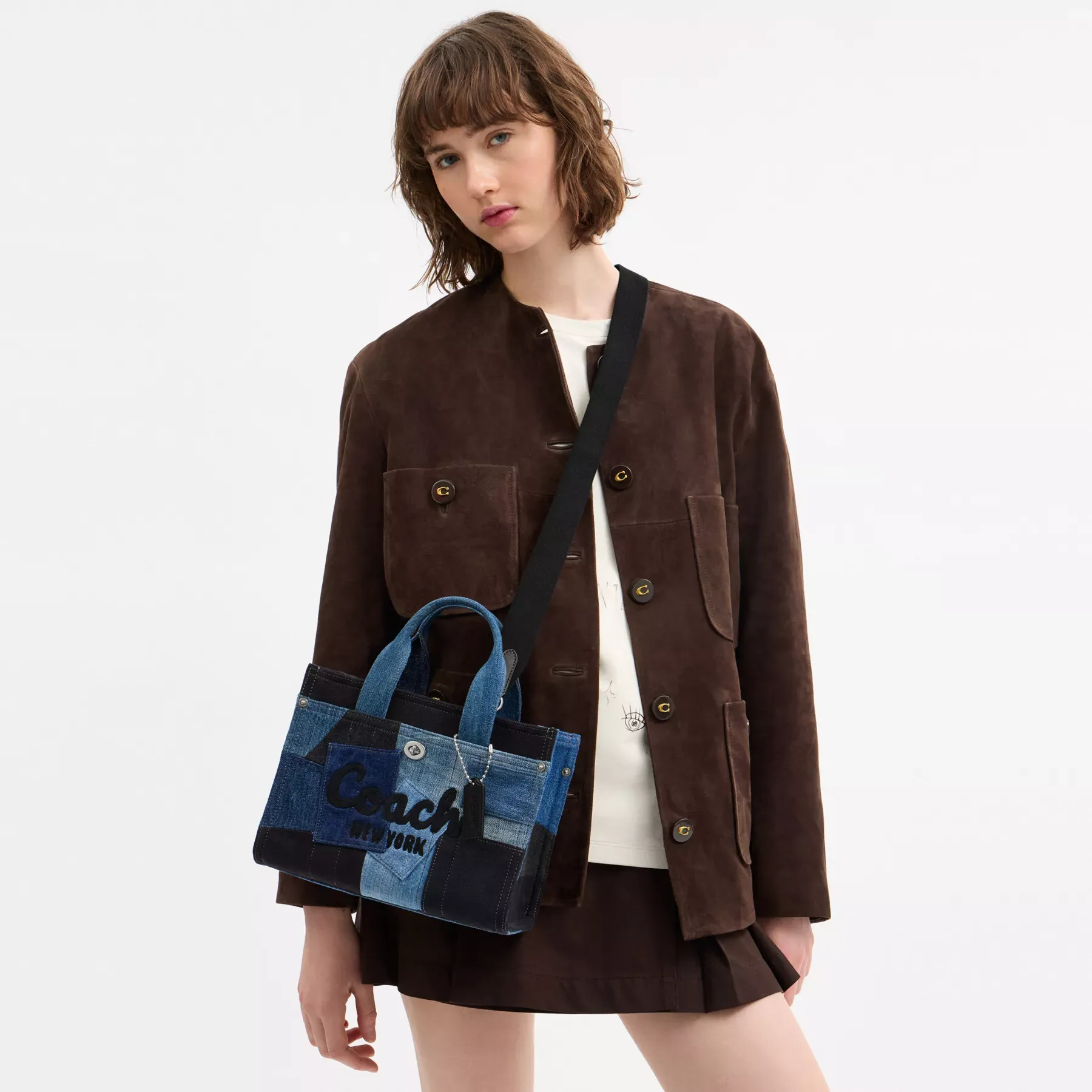 Cargo Tote Bag 26 With Patchwork Cargo Tote Bag 26 With Patchwork
