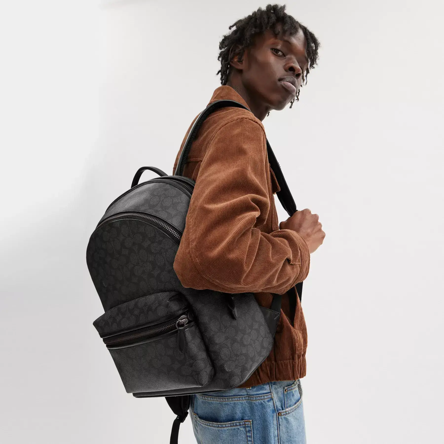 Charter Backpack In Signature Canvas Charter Backpack In Signature Canvas