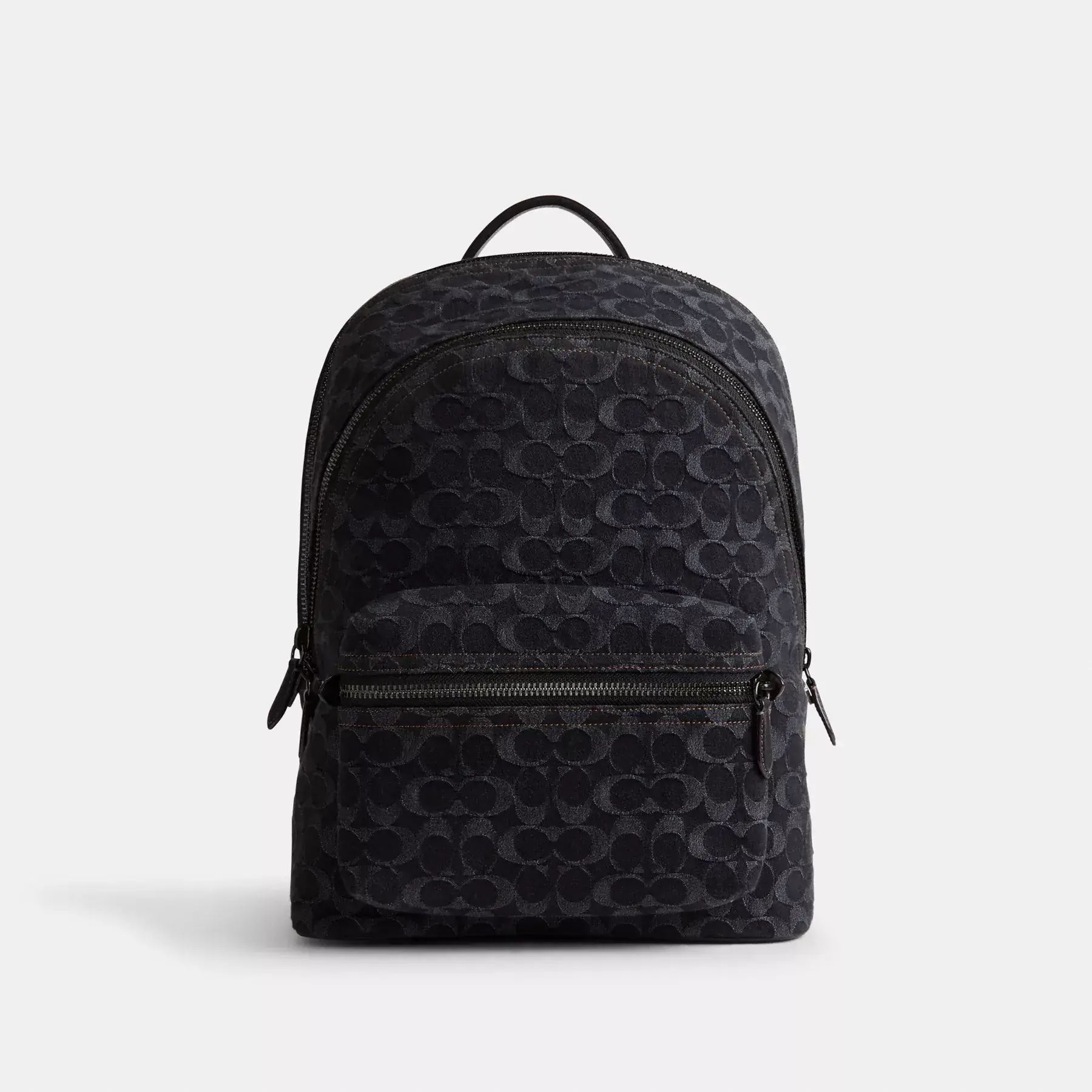 Charter Backpack In Signature Denim Charter Backpack In Signature Denim