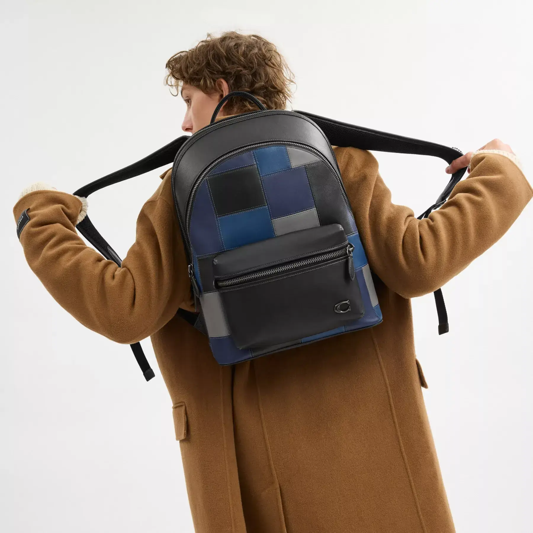 Charter Backpack With Patchwork Charter Backpack With Patchwork