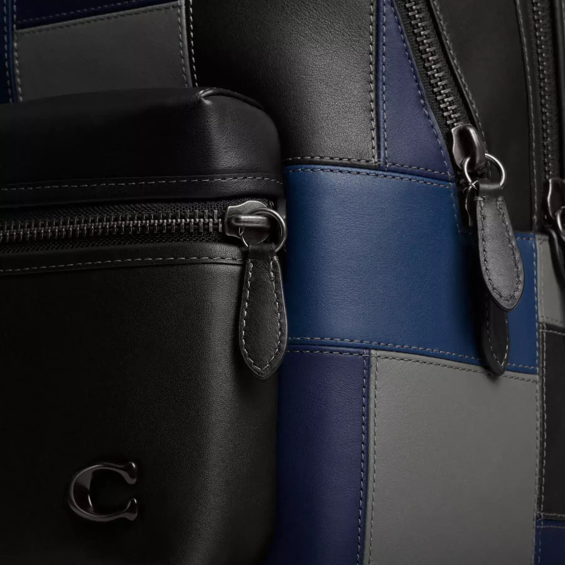 Charter Backpack With Patchwork Charter Backpack With Patchwork