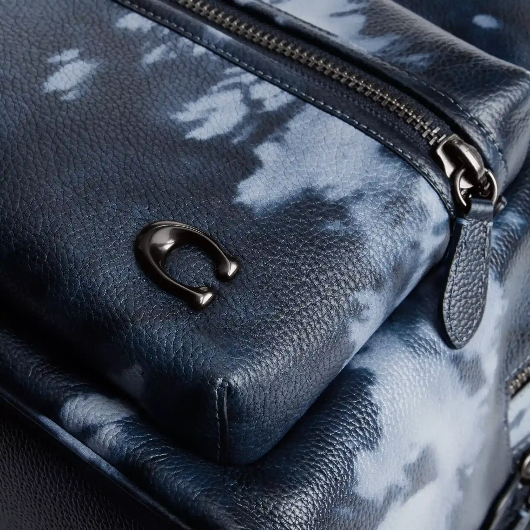 Charter Backpack With Tie-Dye Print Charter Backpack With Tie-Dye Print
