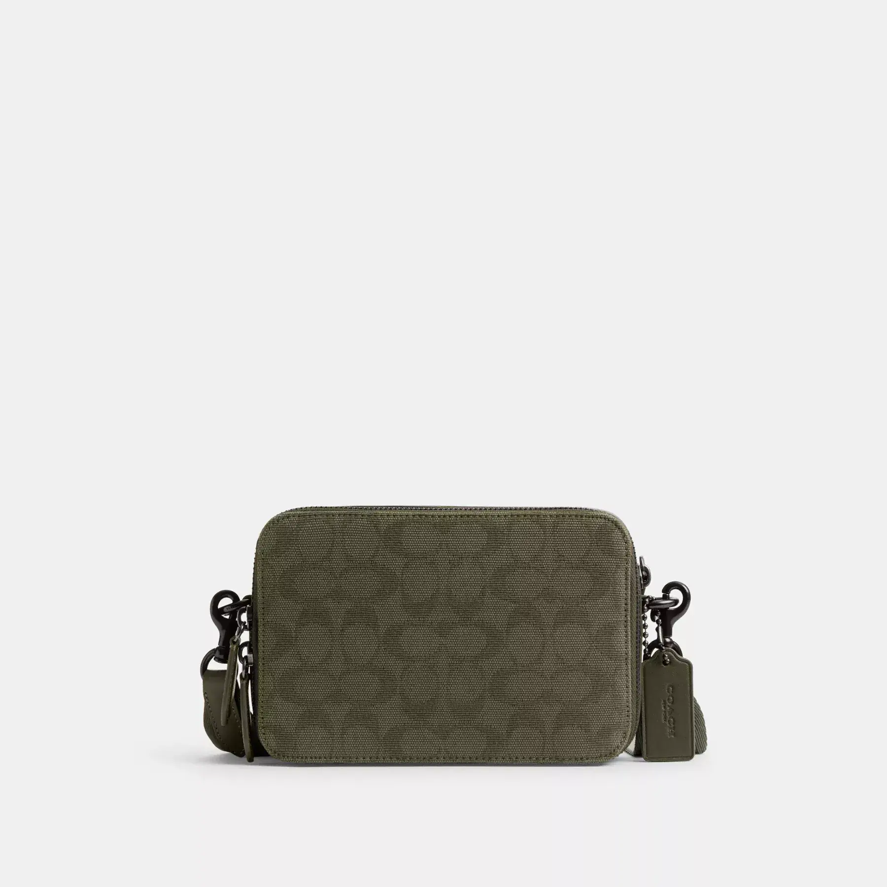Charter Crossbody 19 In Signature Canvas Jacquard Charter Crossbody 19 In Signature Canvas Jacquard