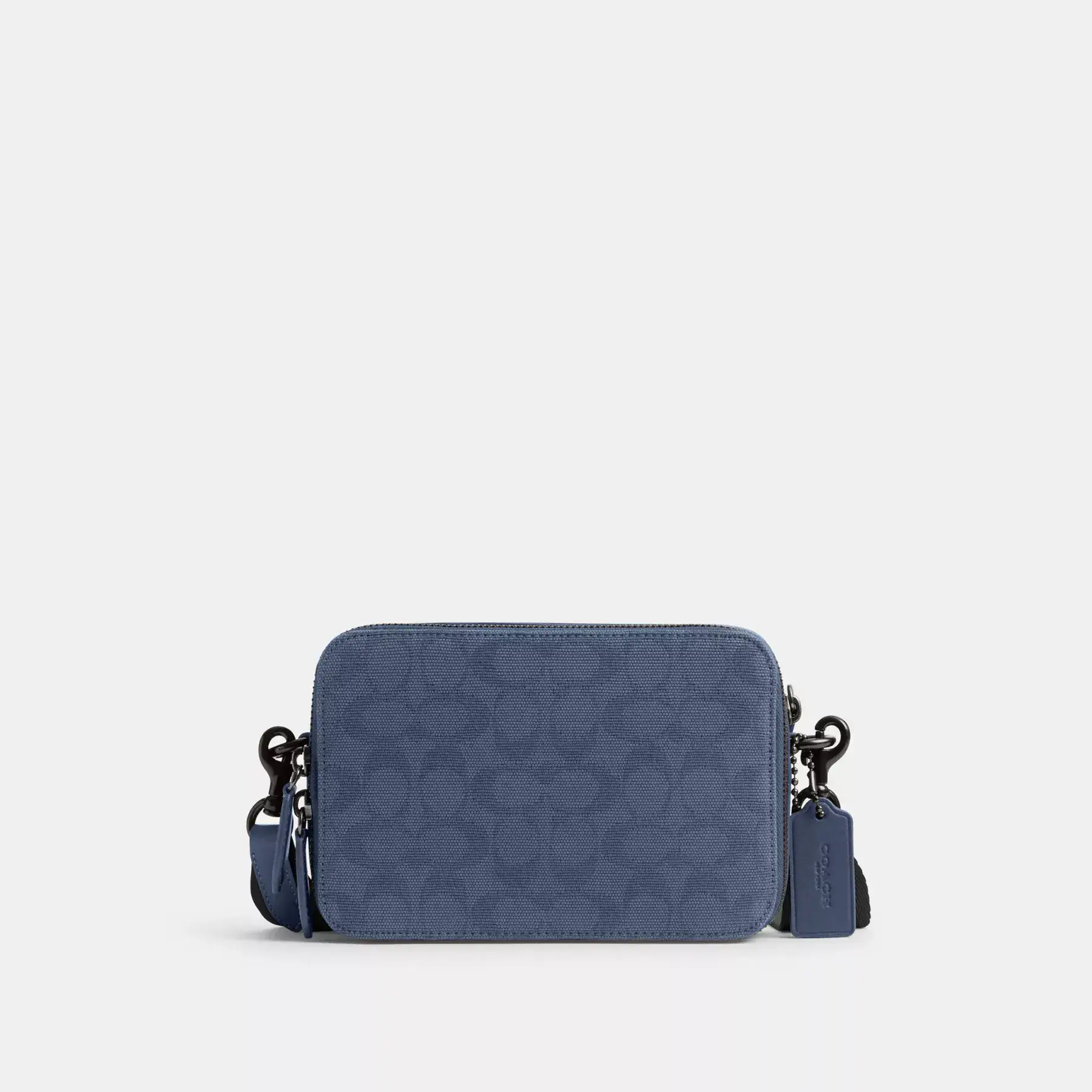 Charter Crossbody 19 In Signature Canvas Jacquard Charter Crossbody 19 In Signature Canvas Jacquard
