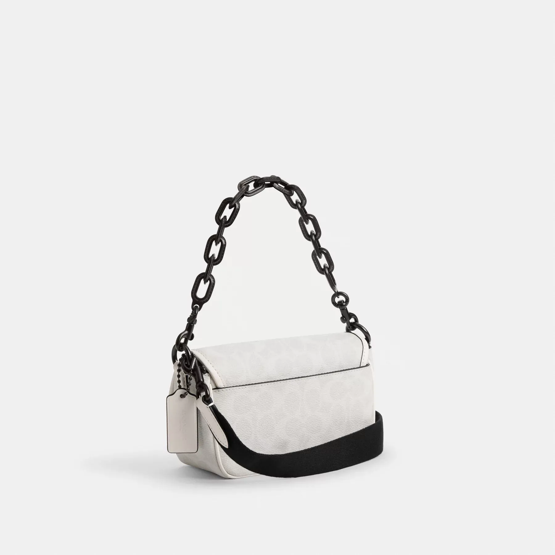 Charter Flap Crossbody 18 In Signature Canvas Charter Flap Crossbody 18 In Signature Canvas