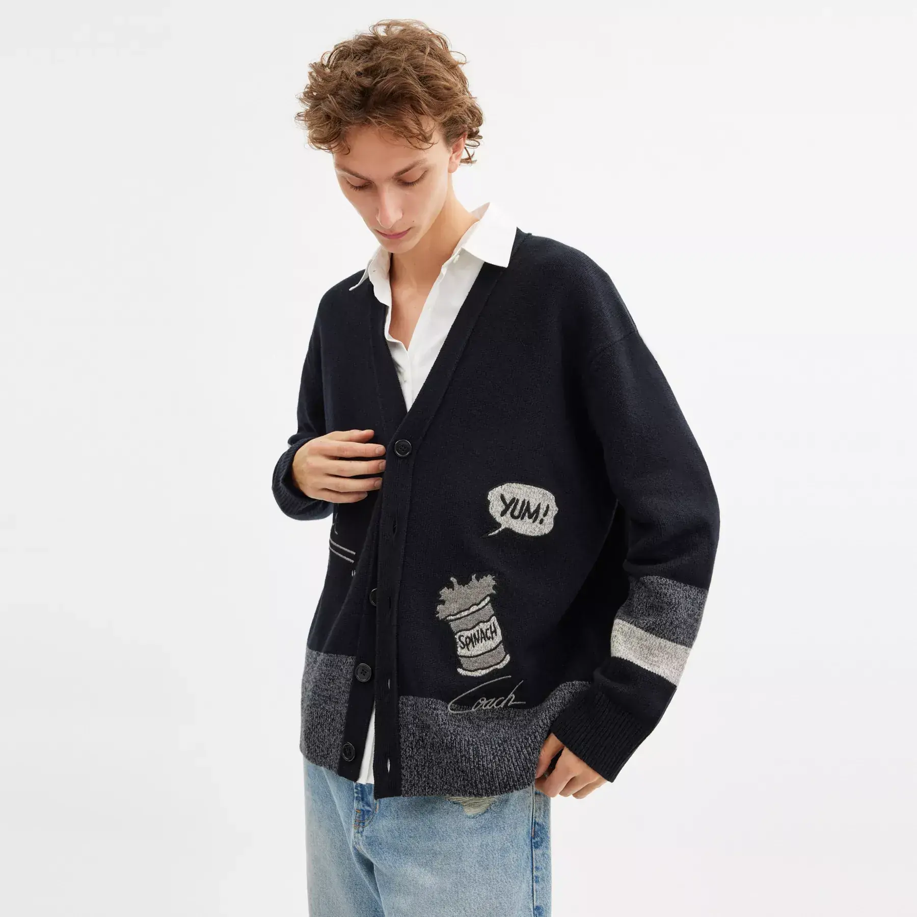 Coach X Popeye Cardigan Coach X Popeye Cardigan