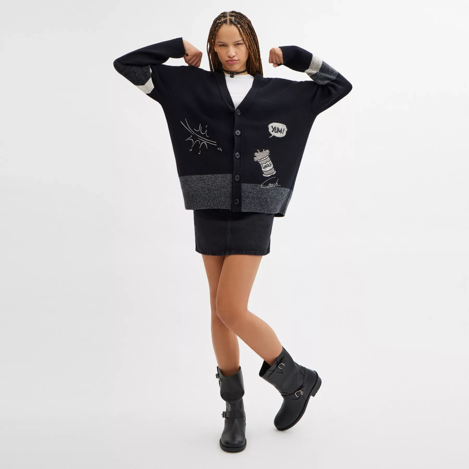 Coach X Popeye Cardigan Coach X Popeye Cardigan