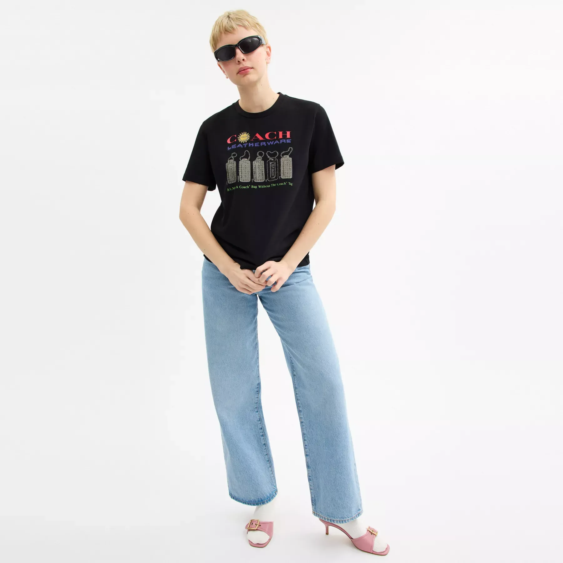 Collage Graphic T-Shirt In Organic Cotton Collage Graphic T-Shirt In Organic Cotton