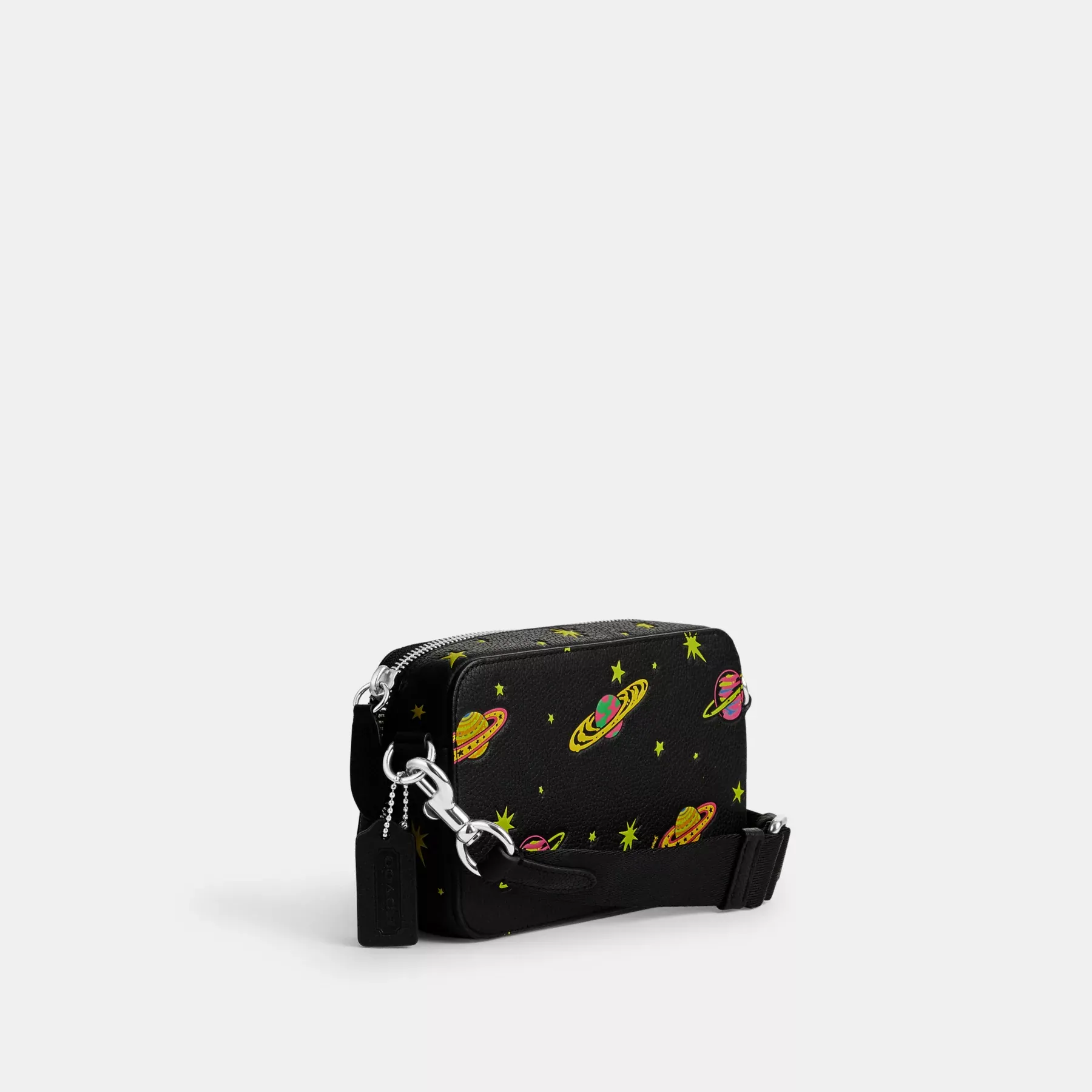 Cosmic Coach Charter Slim Crossbody With Planet Print Cosmic Coach Charter Slim Crossbody With Planet Print