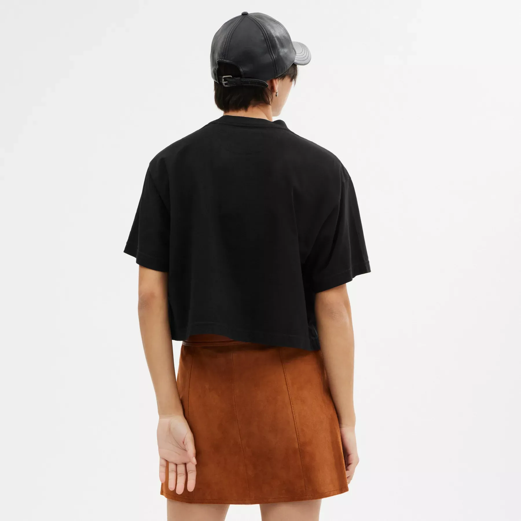 Cursive Signature Cropped T-Shirt Cursive Signature Cropped T-Shirt