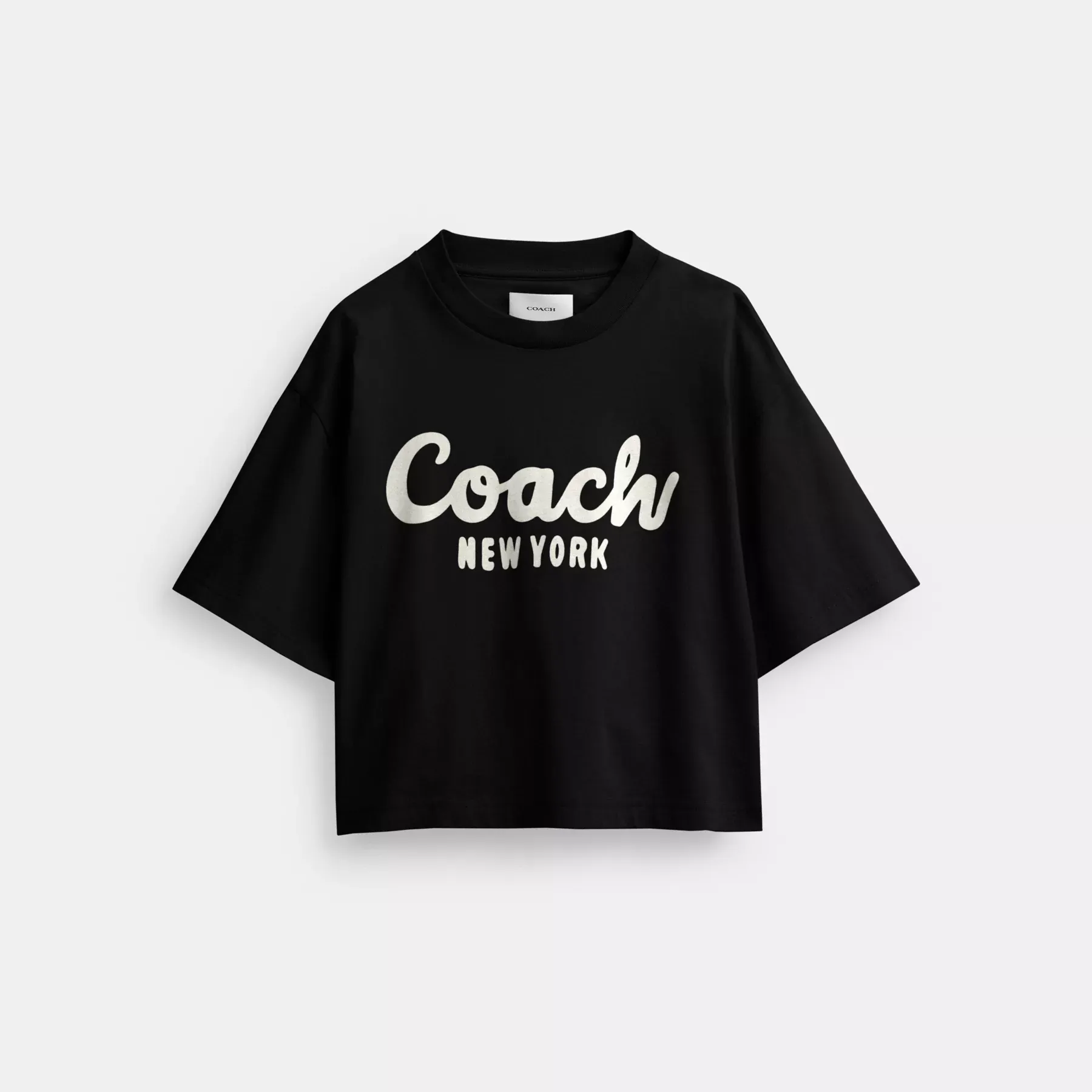 Cursive Signature Cropped T-Shirt Cursive Signature Cropped T-Shirt