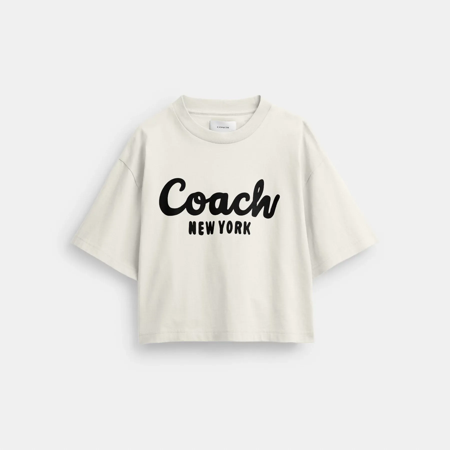 Cursive Signature Cropped T-Shirt Cursive Signature Cropped T-Shirt