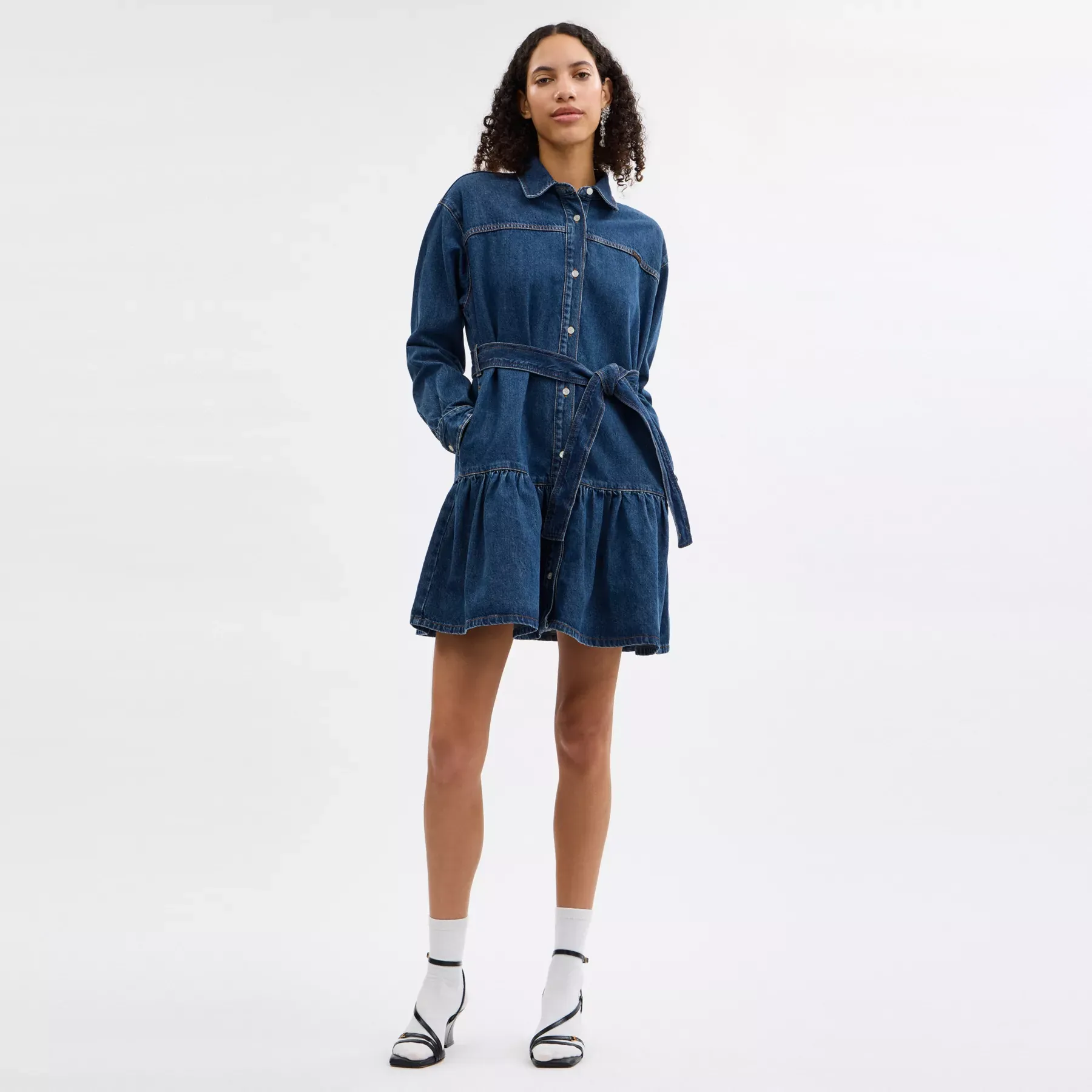 Denim Shirt Dress Denim Shirt Dress