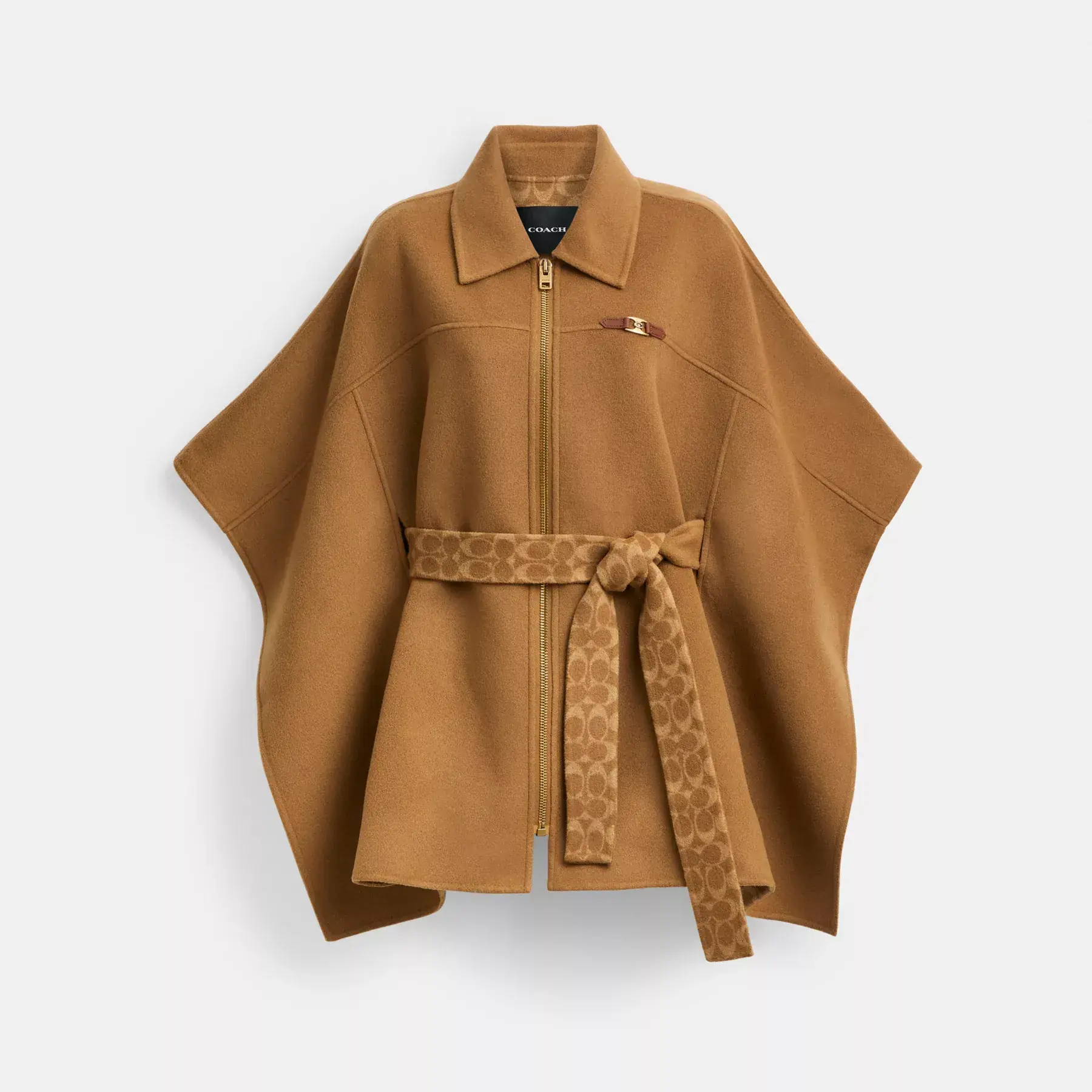 Double Face Wool Cape Double Face Wool Cape