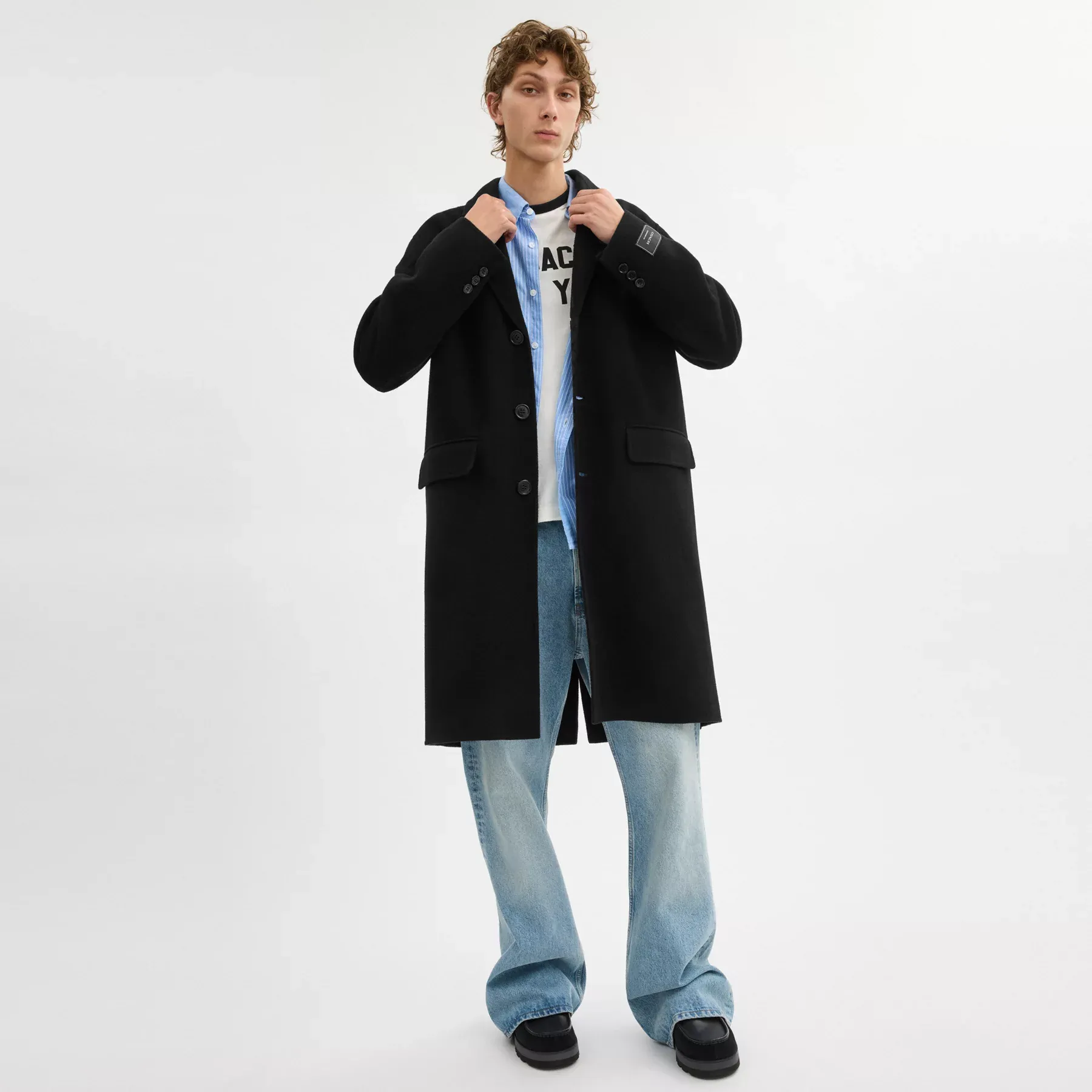 Double Faced Wool Coat Double Faced Wool Coat
