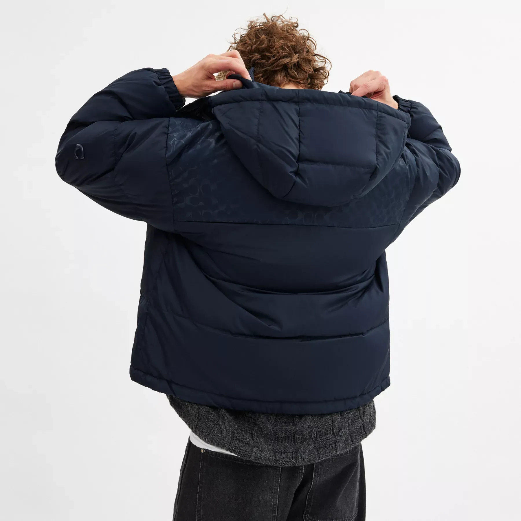 Down Puffer Jacket In Recycled Polyester Down Puffer Jacket In Recycled Polyester