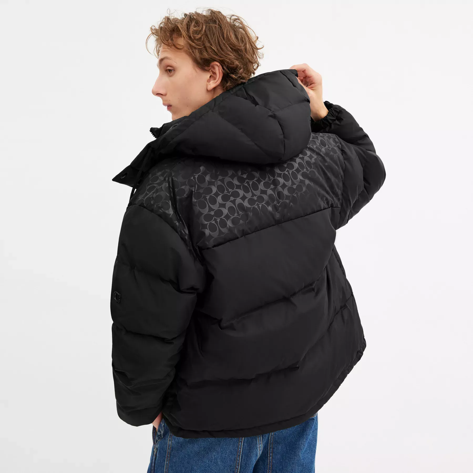 Down Puffer Jacket In Recycled Polyester Down Puffer Jacket In Recycled Polyester