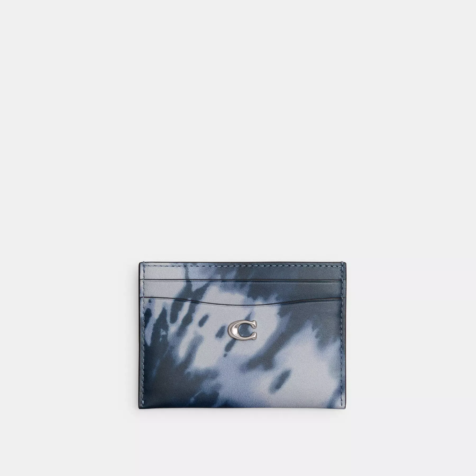 Essential Card Case With Tie-Dye Print Essential Card Case With Tie-Dye Print