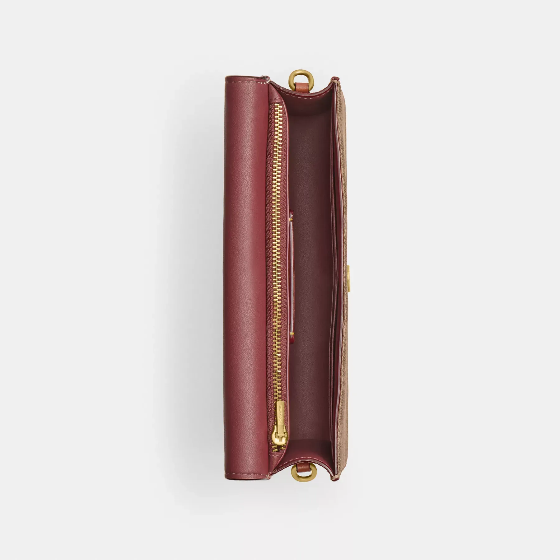 Essential Long Wallet On A Chain In Signature Canvas Essential Long Wallet On A Chain In Signature Canvas