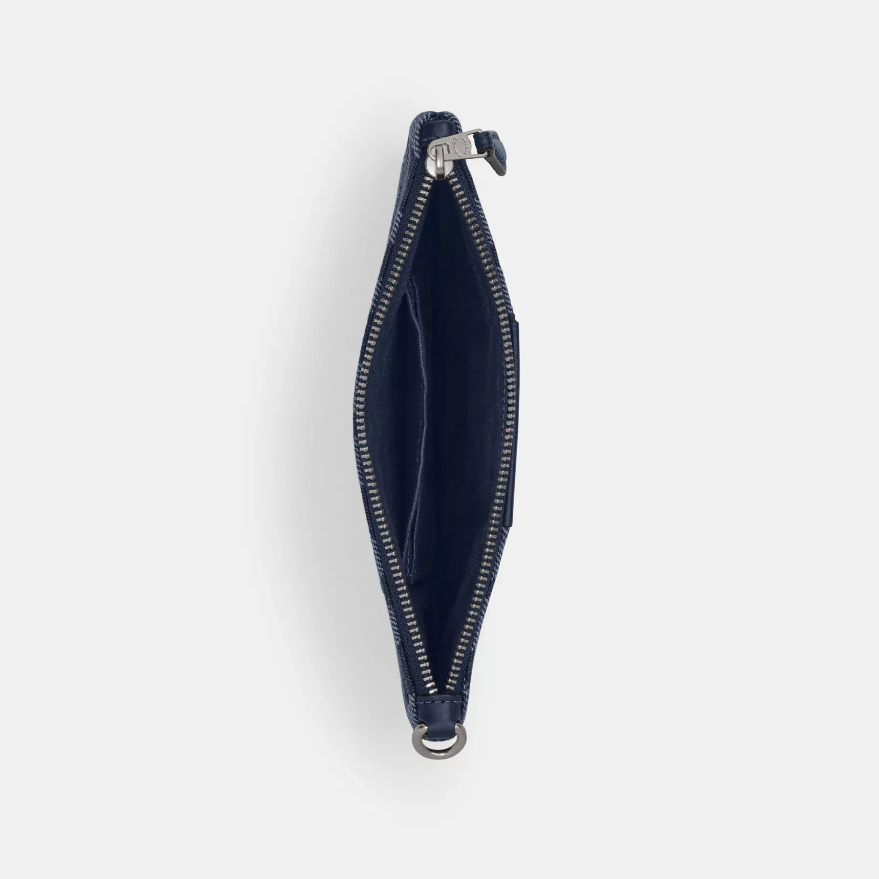 Essential Small Wristlet In Signature Denim Essential Small Wristlet In Signature Denim