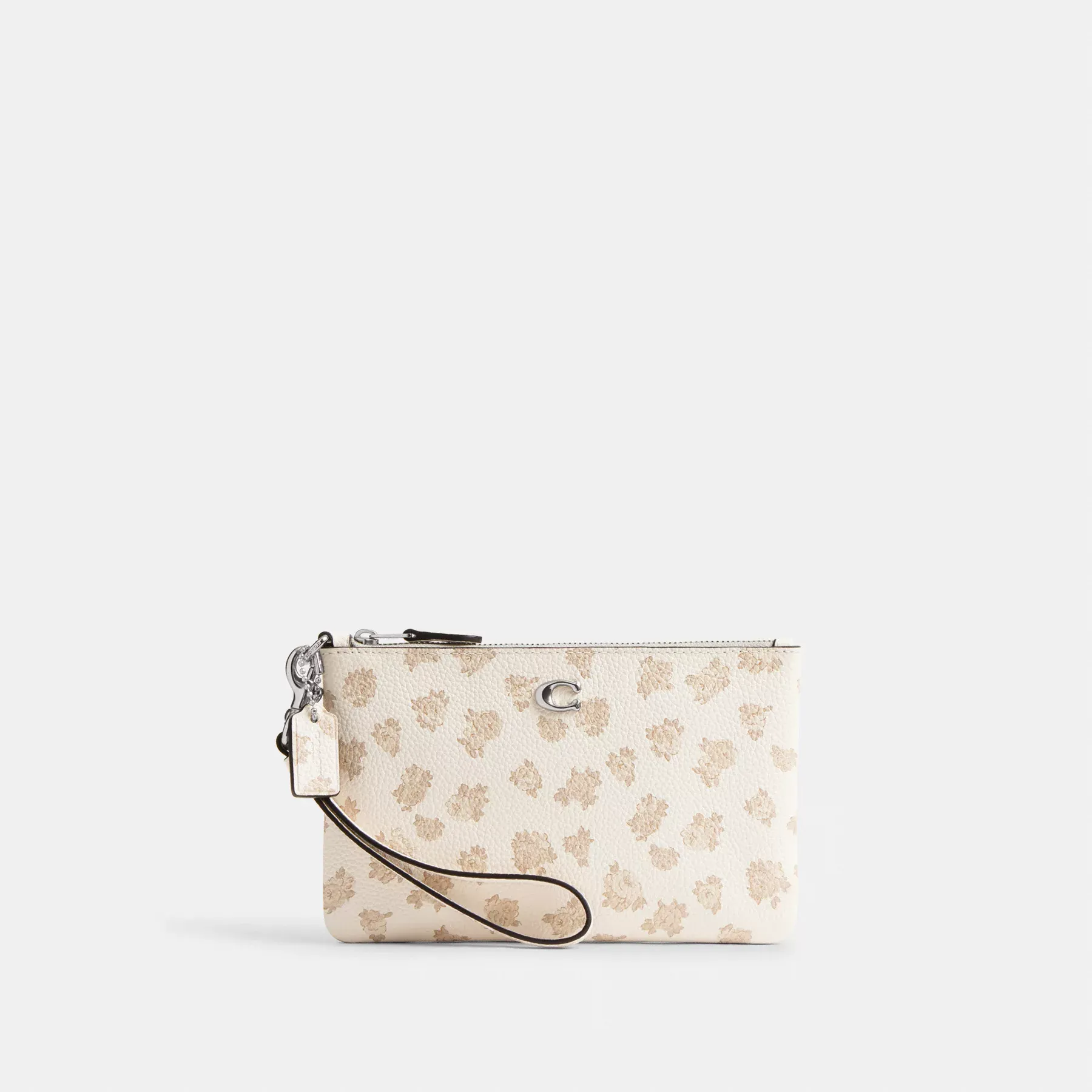 Essential Small Wristlet With Floral Print Essential Small Wristlet With Floral Print