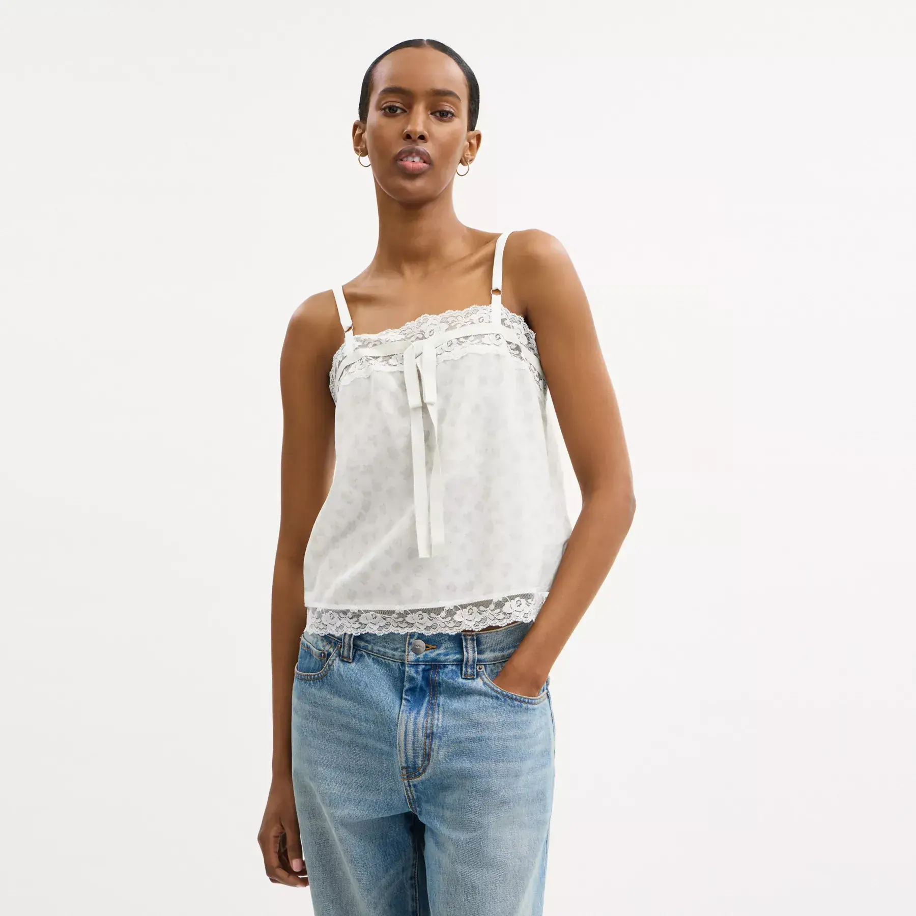 Floral Silk Top Floral Silk Top