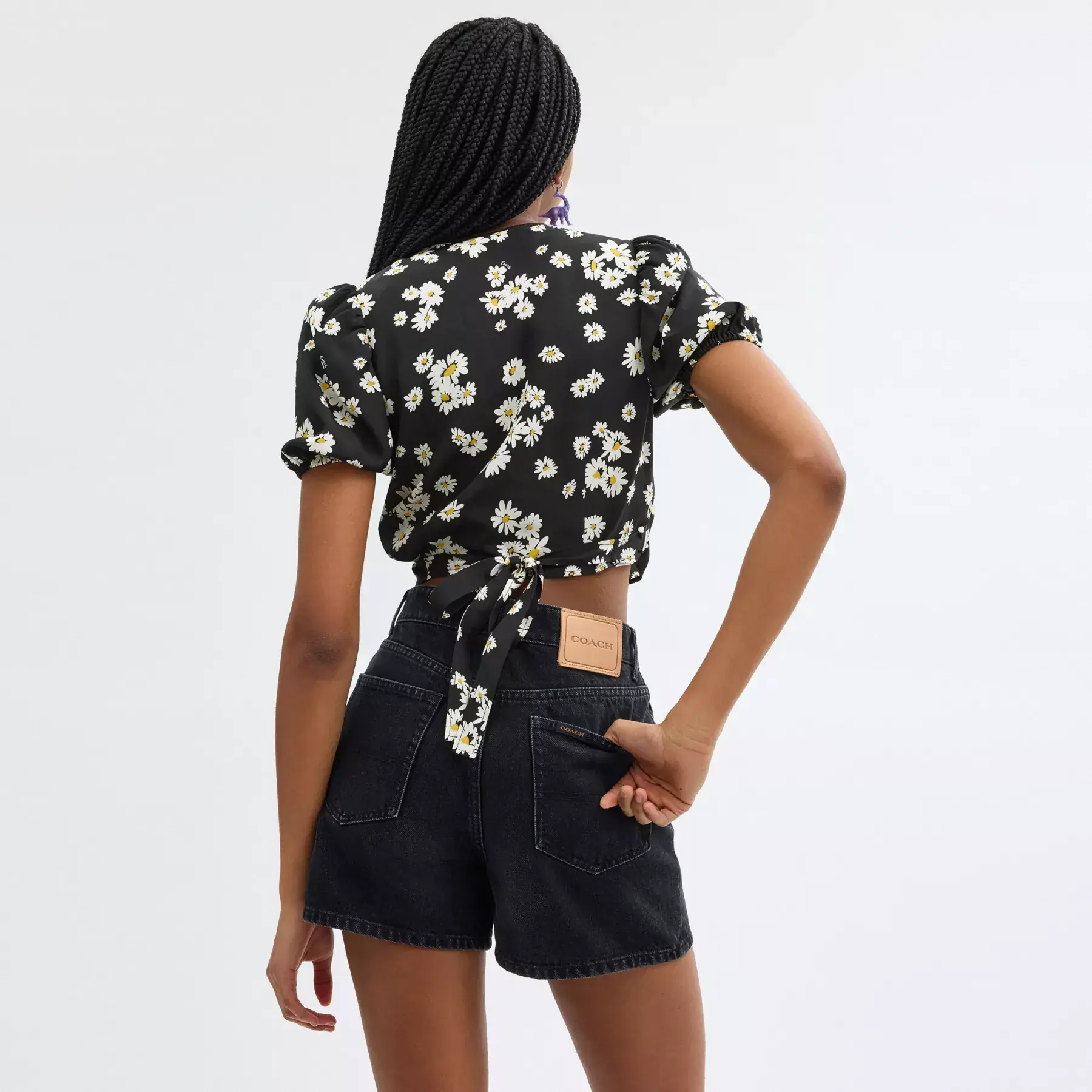 Floral Wrap Blouse Floral Wrap Blouse