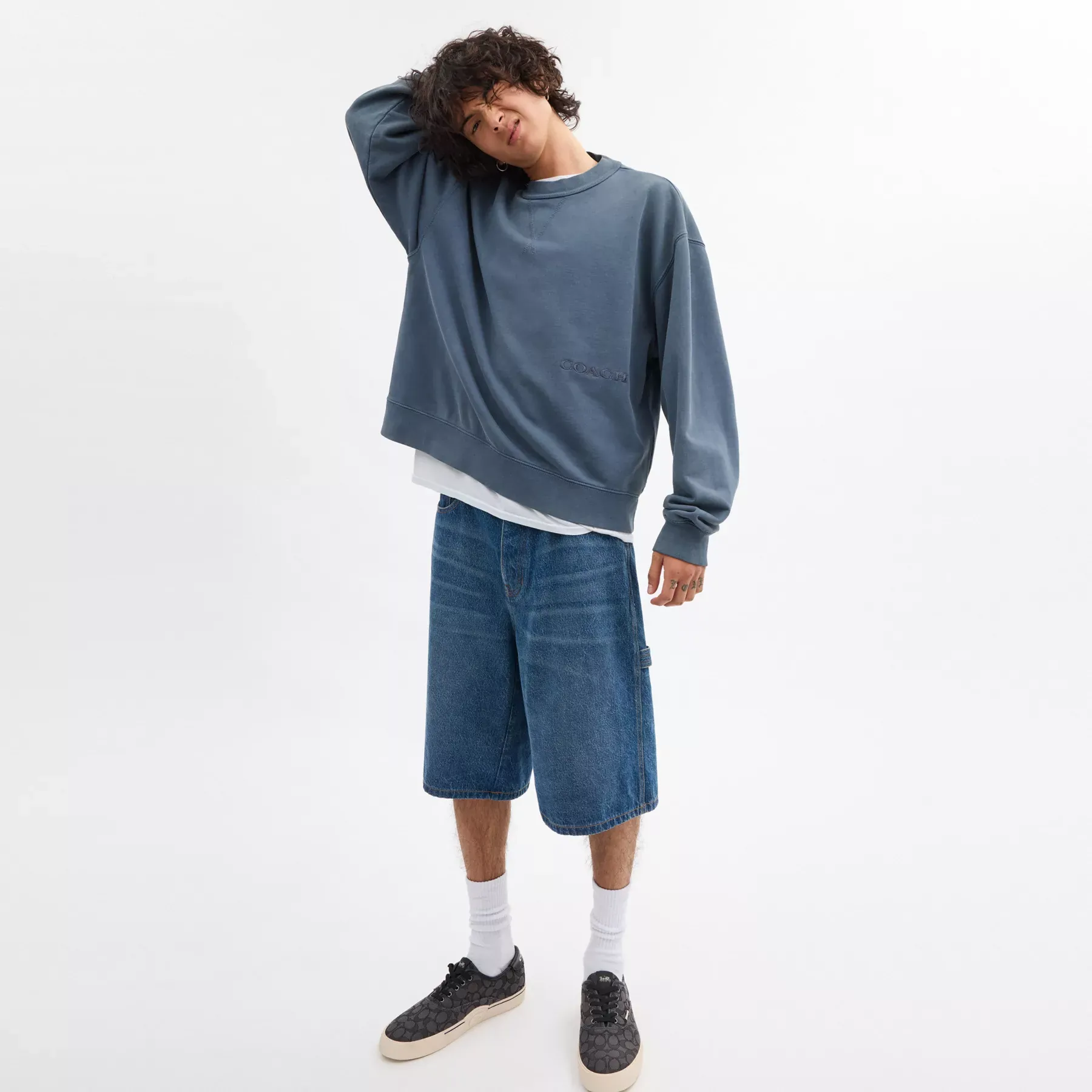 Garment Dye Crewneck Sweatshirt Garment Dye Crewneck Sweatshirt