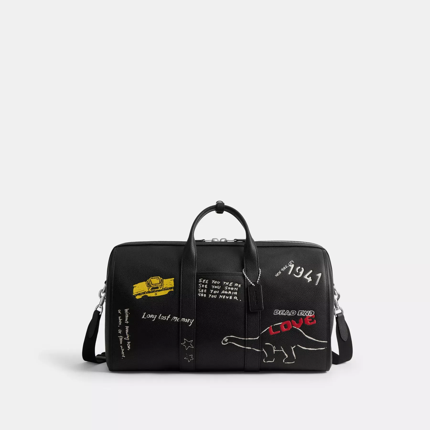 Gotham Duffle 45 With Sketch Print Gotham Duffle 45 With Sketch Print
