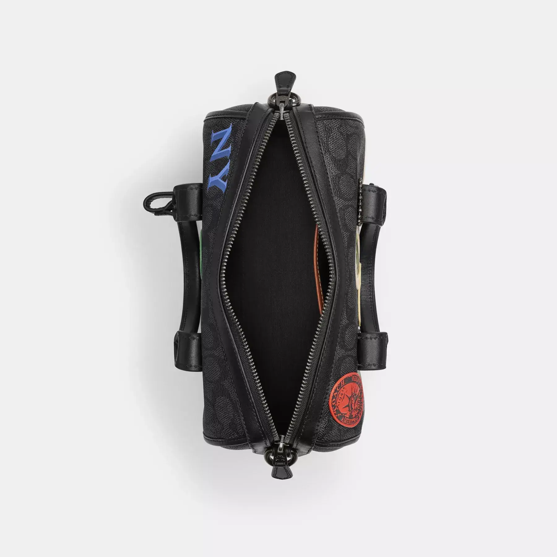 Gotham Duffle Bag 24 In Signature Canvas With Patches Gotham Duffle Bag 24 In Signature Canvas With Patches