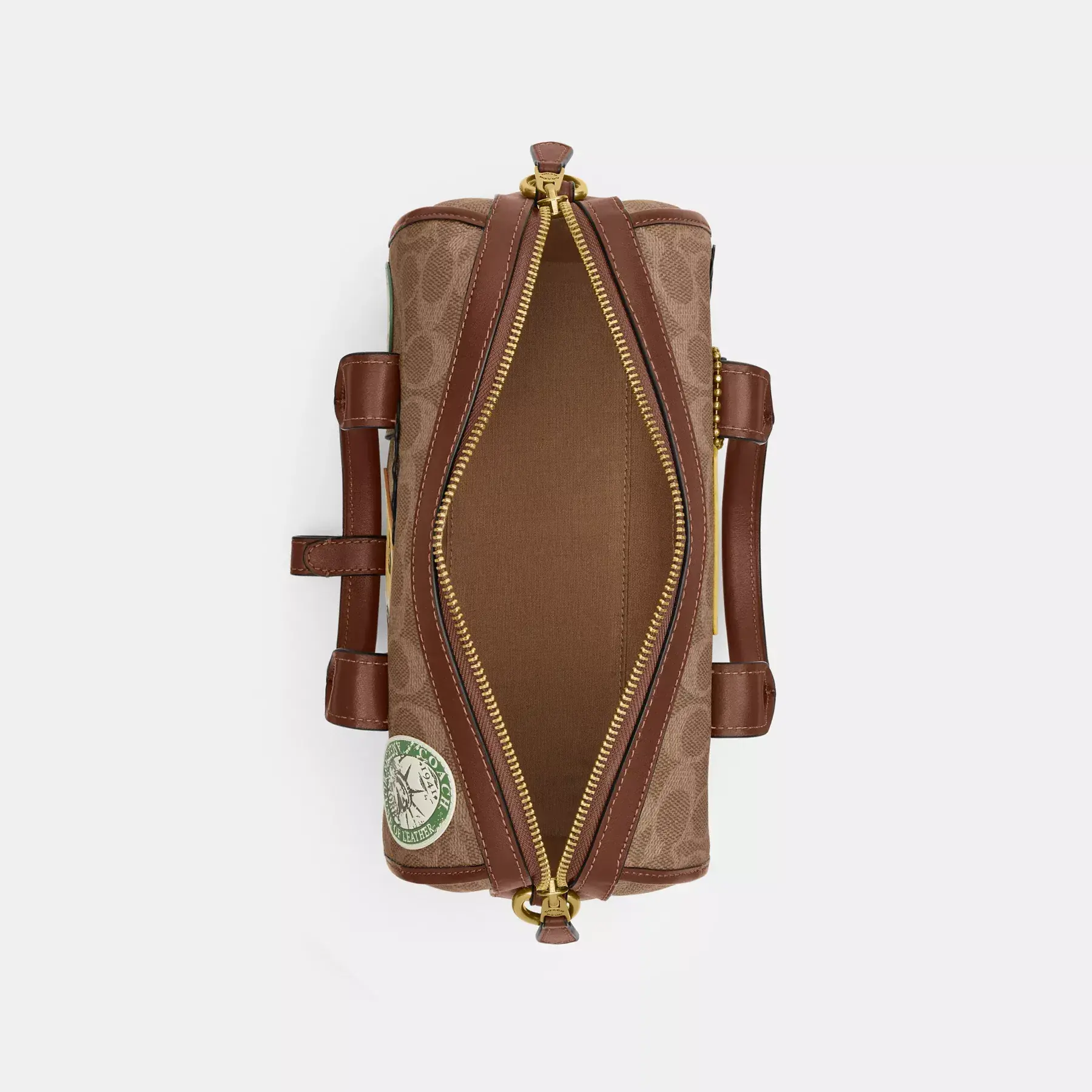 Gotham Duffle Bag 24 In Signature Canvas With Patches Gotham Duffle Bag 24 In Signature Canvas With Patches