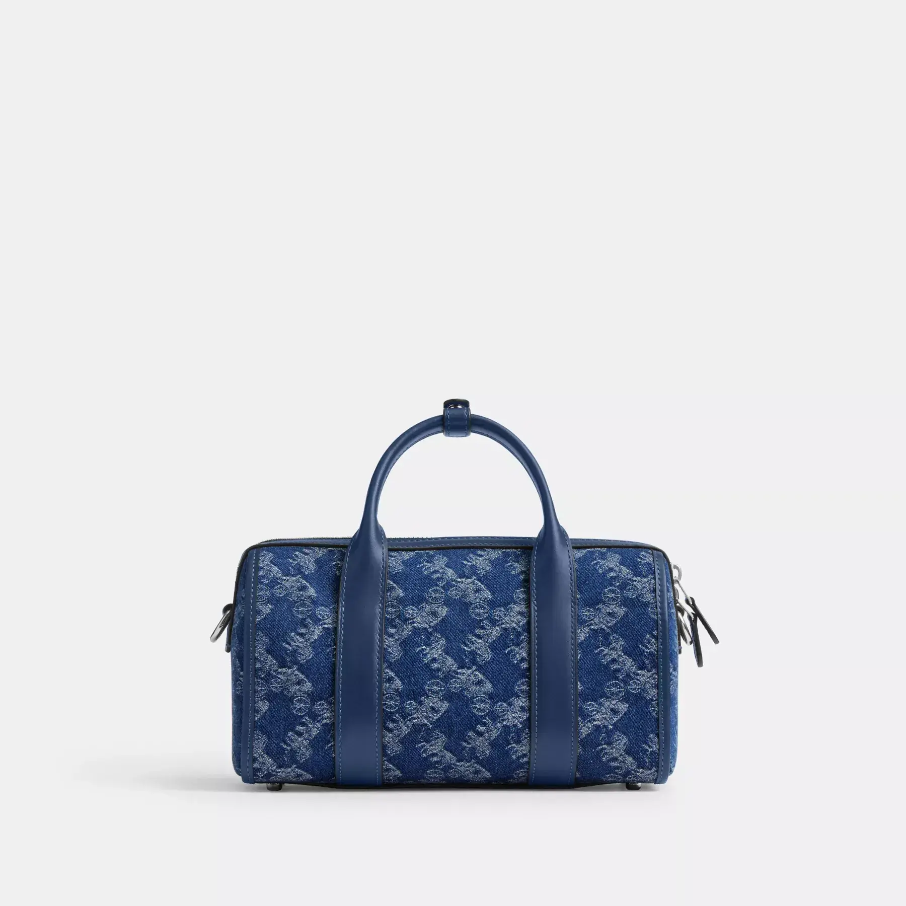 Gotham Duffle Bag 24 With Horse And Carriage Print Gotham Duffle Bag 24 With Horse And Carriage Print