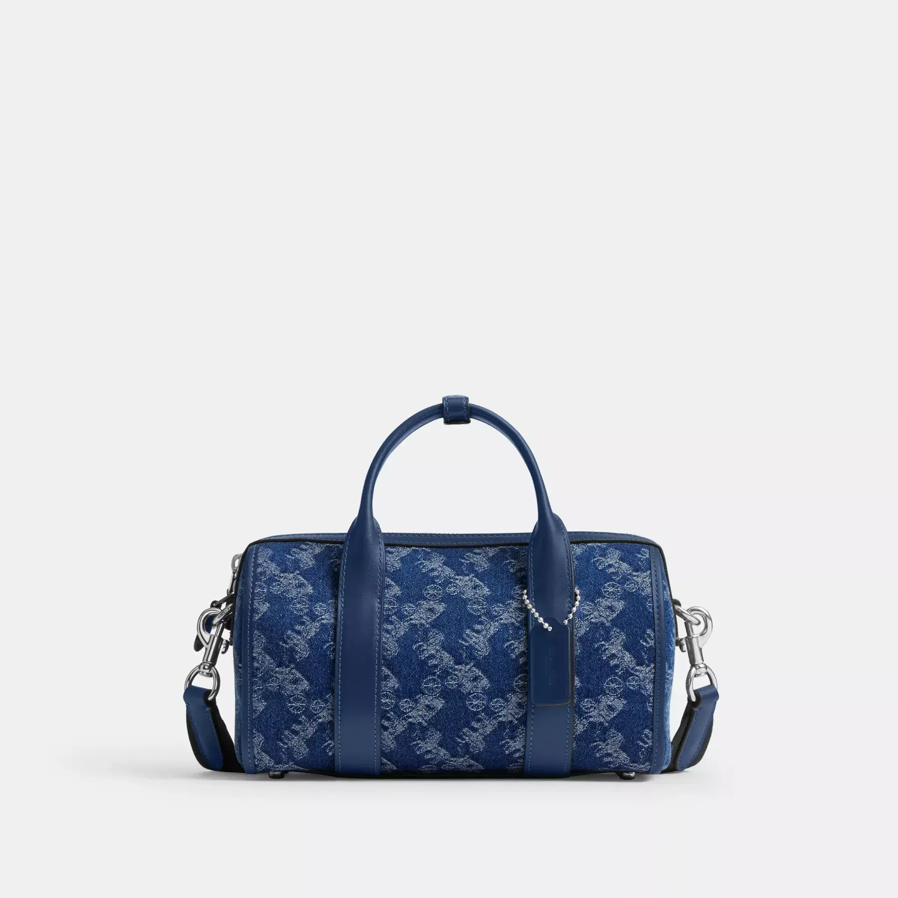 Gotham Duffle Bag 24 With Horse And Carriage Print Gotham Duffle Bag 24 With Horse And Carriage Print