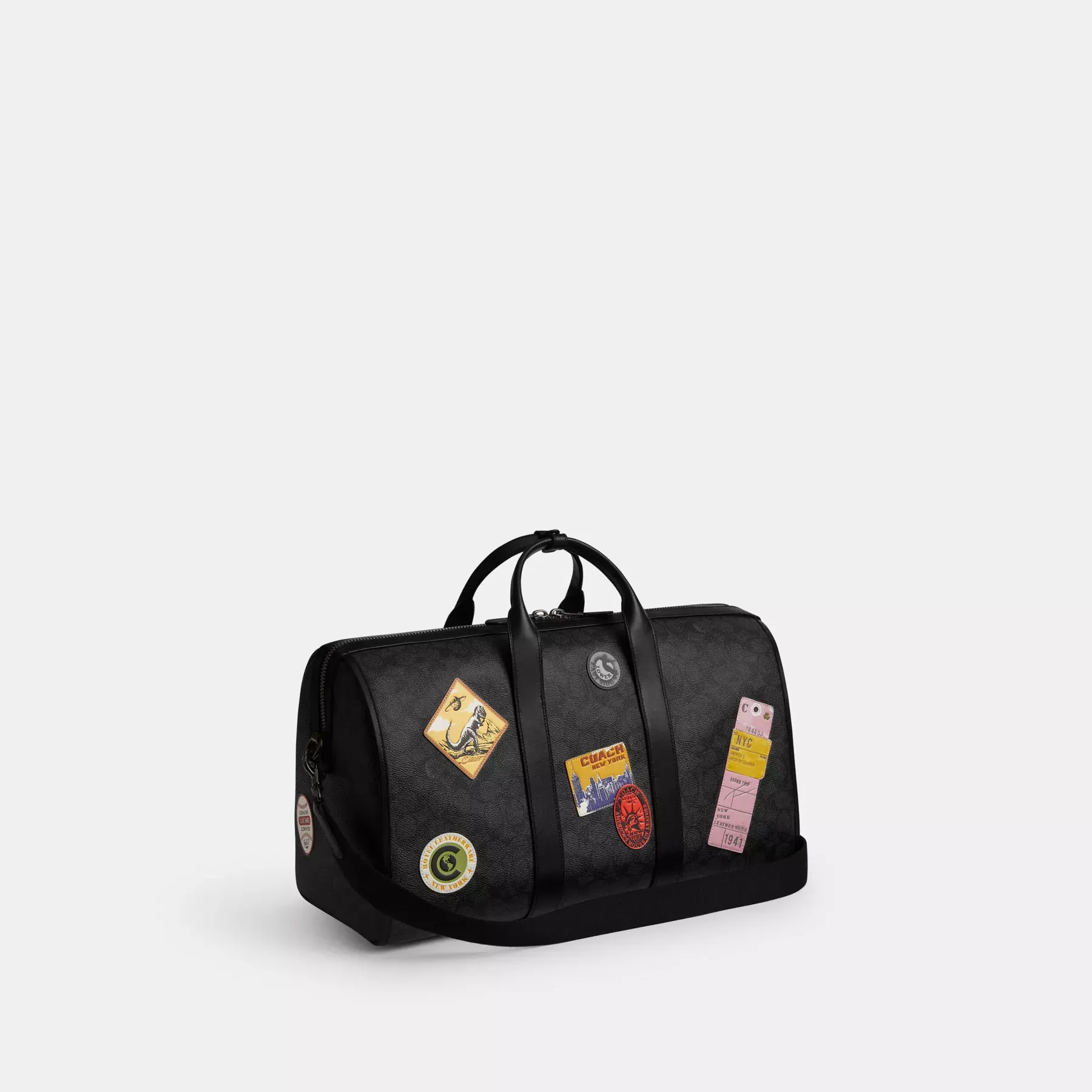 Gotham Duffle Bag 45 In Signature Canvas With Patches Gotham Duffle Bag 45 In Signature Canvas With Patches