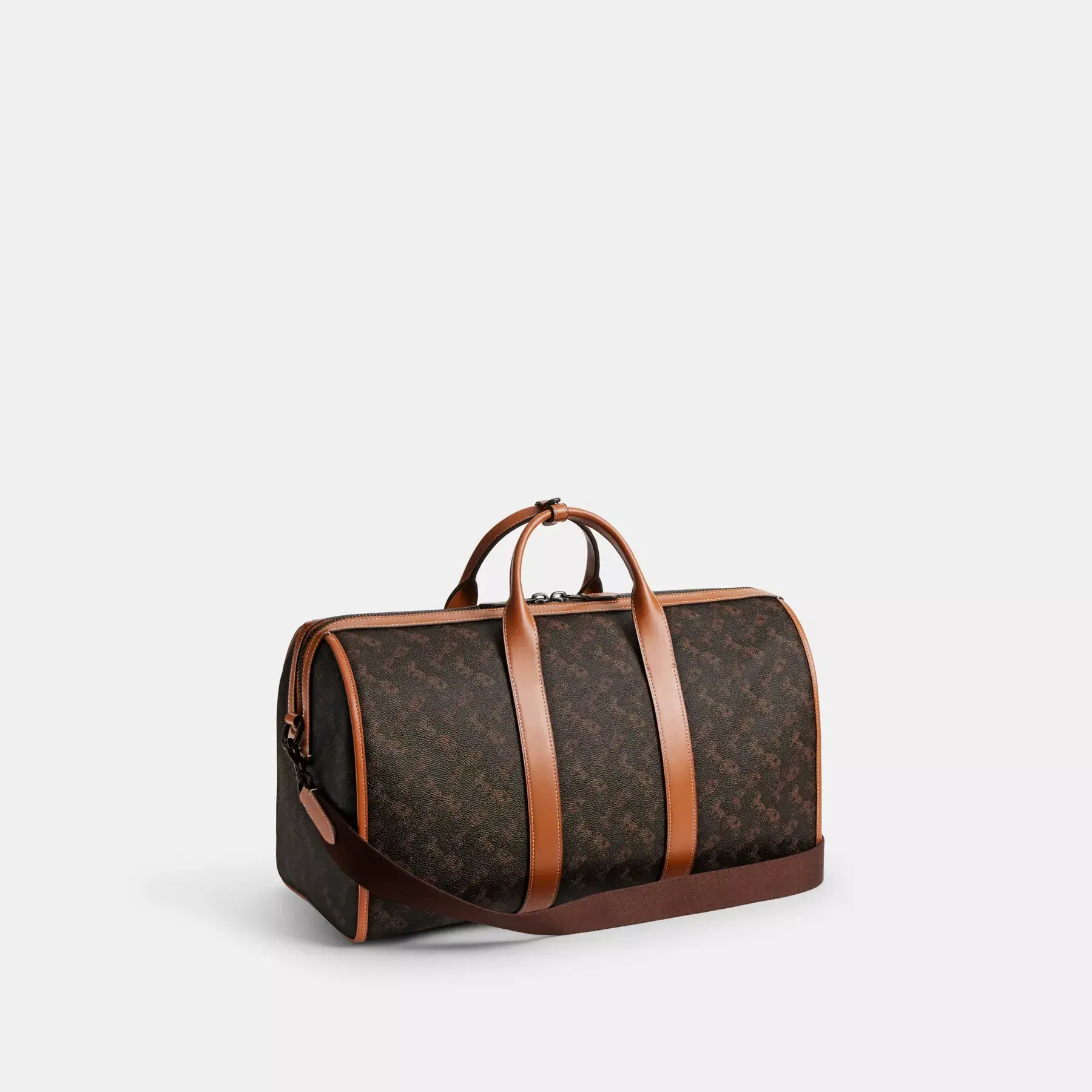 Gotham Duffle Bag 45 With Horse And Carriage Print Gotham Duffle Bag 45 With Horse And Carriage Print