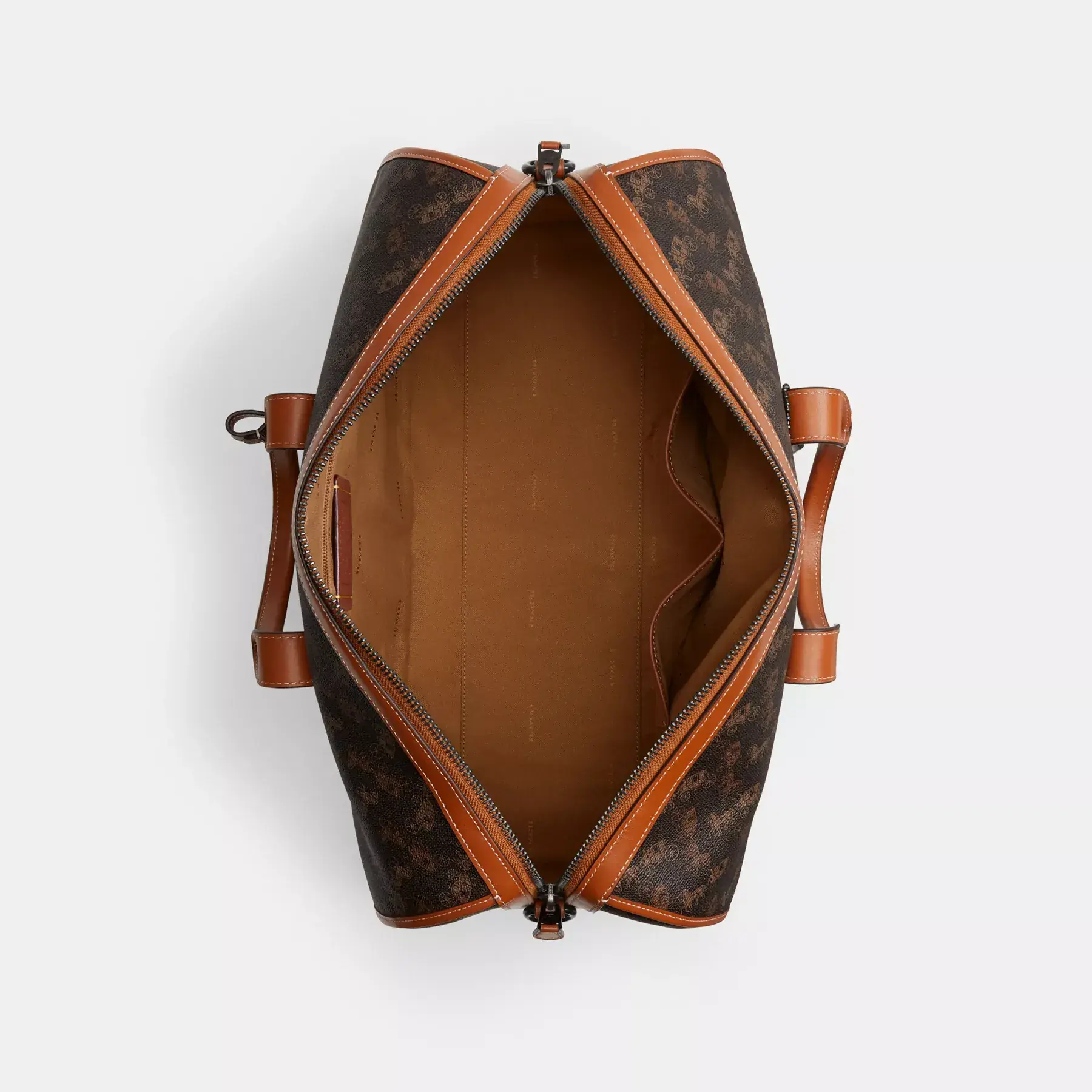 Gotham Duffle Bag 45 With Horse And Carriage Print Gotham Duffle Bag 45 With Horse And Carriage Print