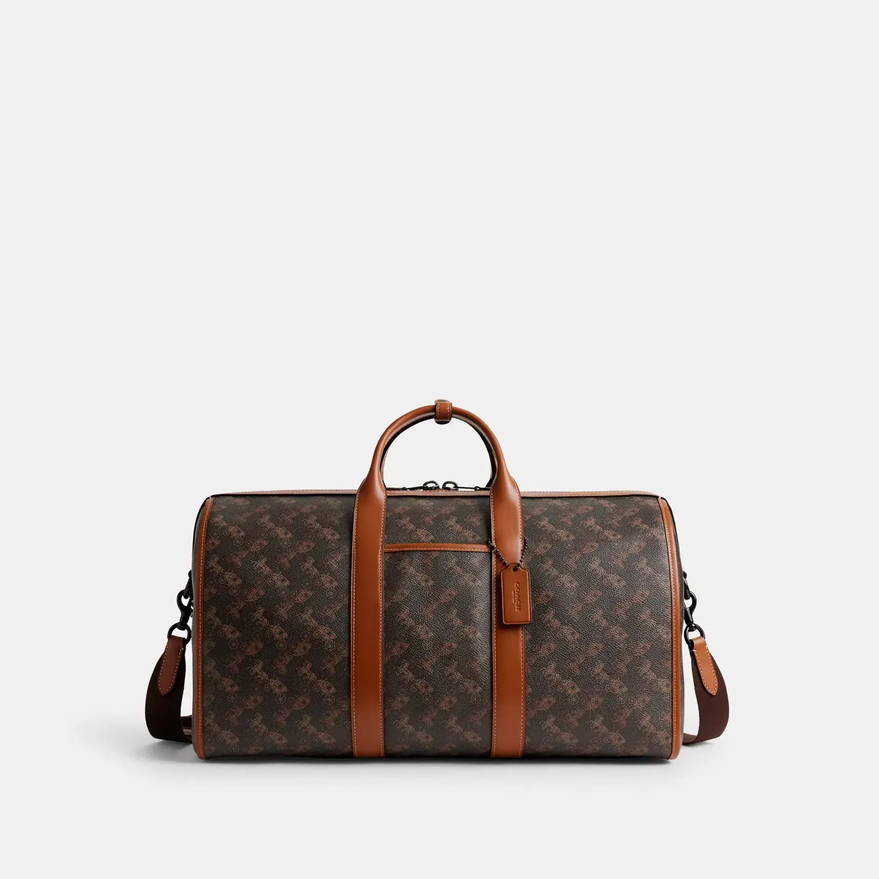Gotham Duffle Bag 45 With Horse And Carriage Print Gotham Duffle Bag 45 With Horse And Carriage Print