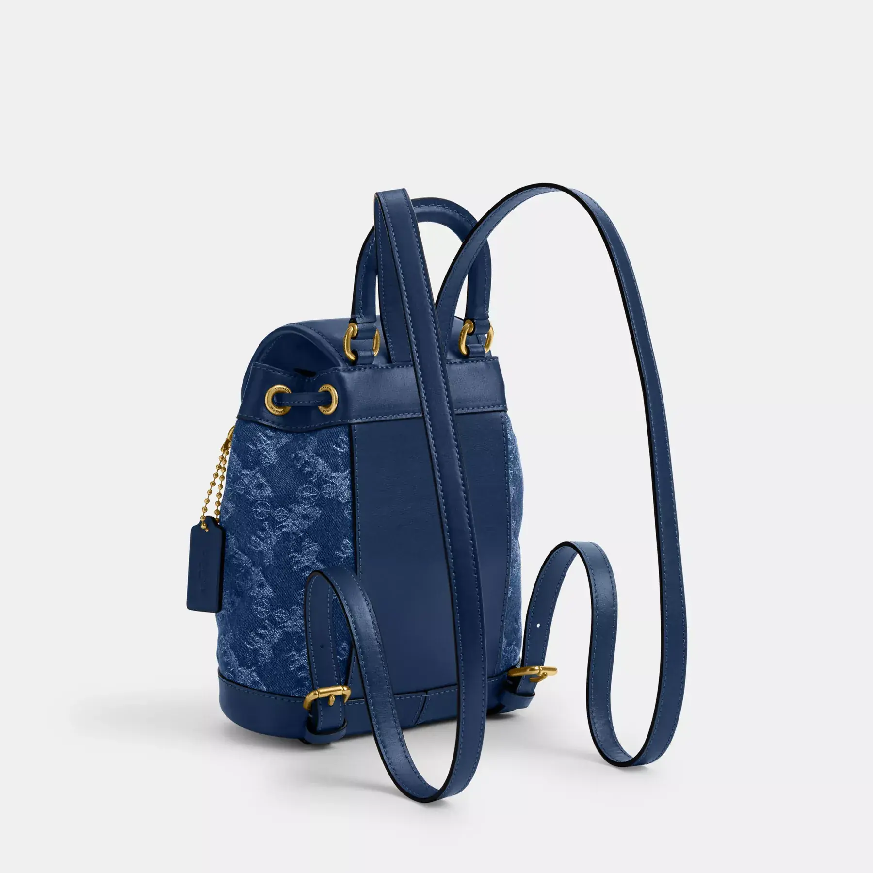 Harper Backpack With Horse And Carriage Print